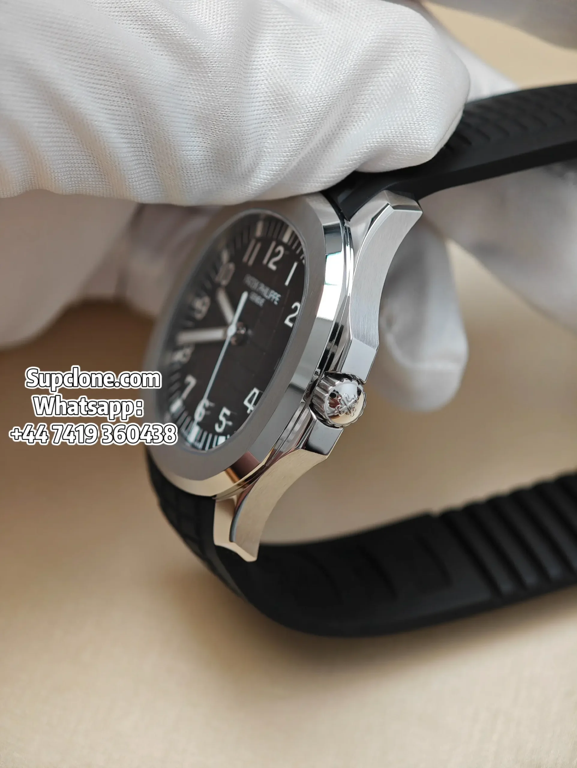 Patek Philippe Super Clone Watches Aquanaut 5167A-001 Black Dial 40mm (16) Patek Philippe Super Clone Watches Aquanaut 5167A-001 Black Dial 40mm