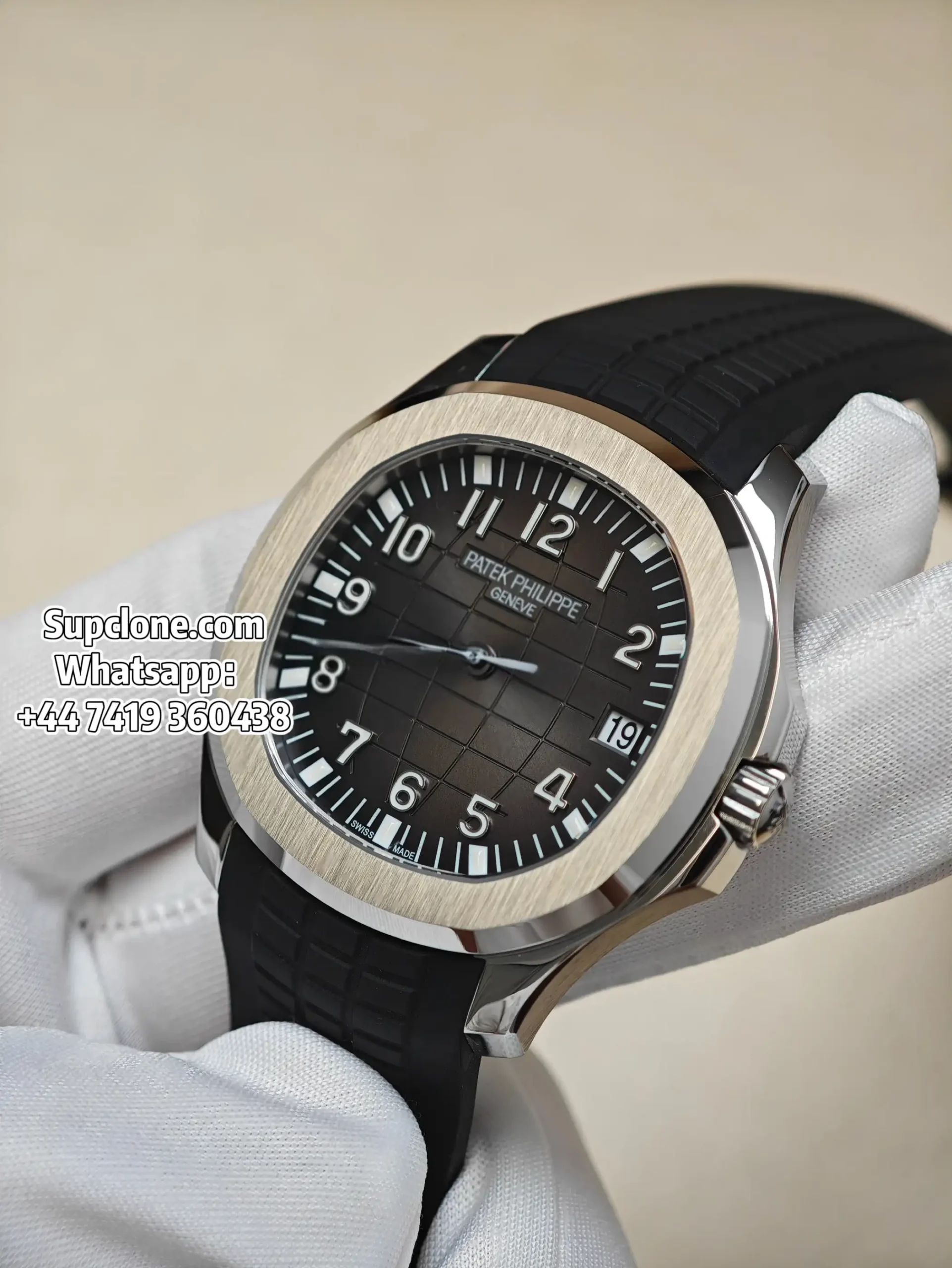 Patek Philippe Super Clone Watches Aquanaut 5167A-001 Black Dial 40mm (18) Patek Philippe Super Clone Watches Aquanaut 5167A-001 Black Dial 40mm