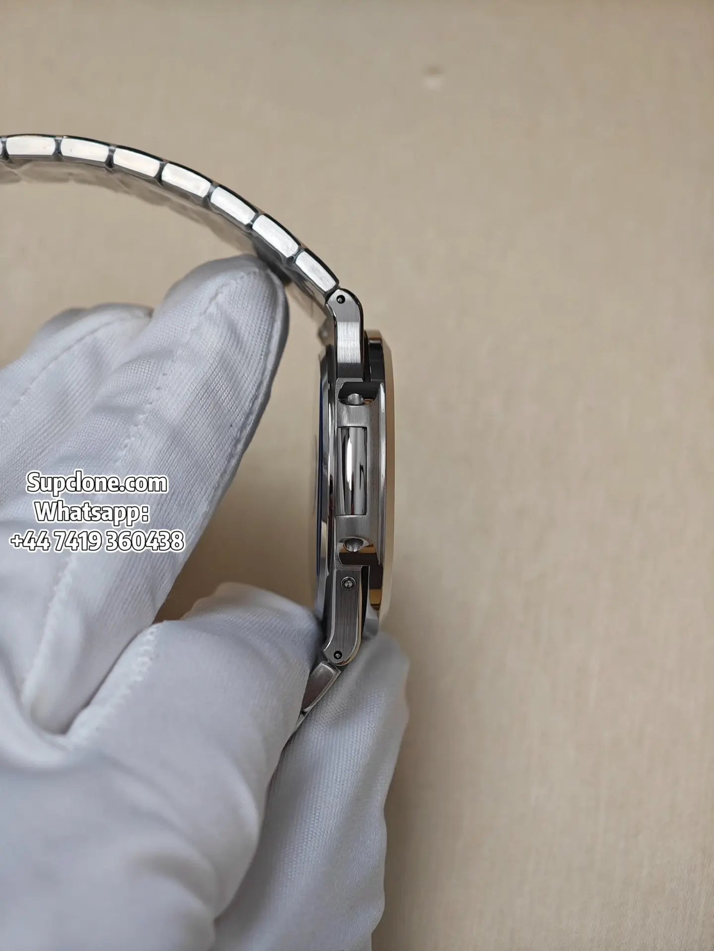 Patek Philippe Super Clone Watches Nautilus 57121A-001 Blue Dial CNC Steel Custom Cal (2) Patek Philippe Super Clone Watches Nautilus 5712/1A-001 Blue Dial CNC Steel Custom Cal.240
