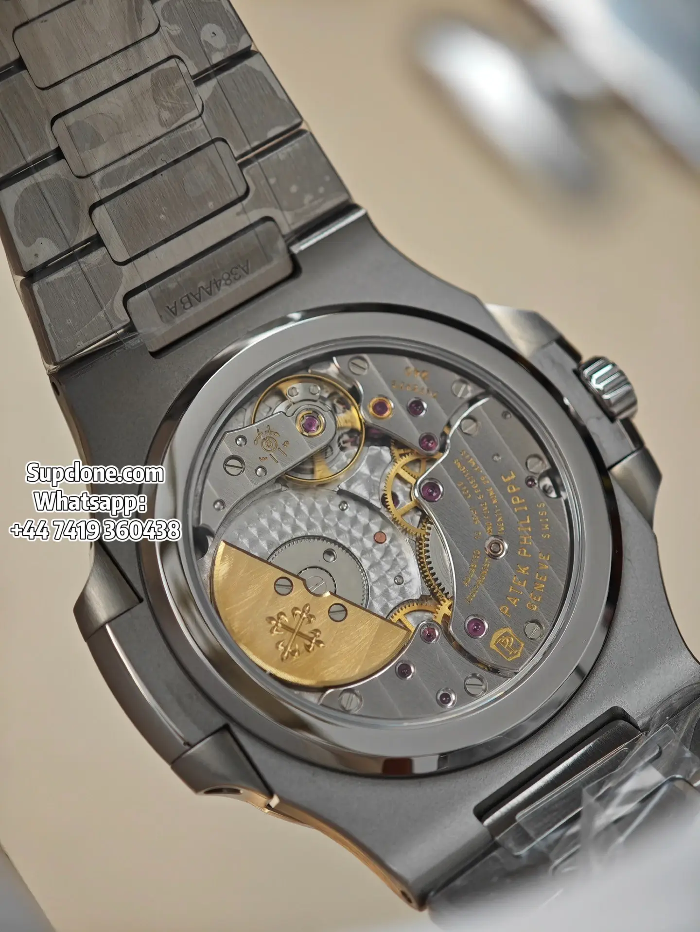 Patek Philippe Super Clone Watches Nautilus 57121A-001 Blue Dial CNC Steel Custom Cal (9) Patek Philippe Super Clone Watches Nautilus 5712/1A-001 Blue Dial CNC Steel Custom Cal.240