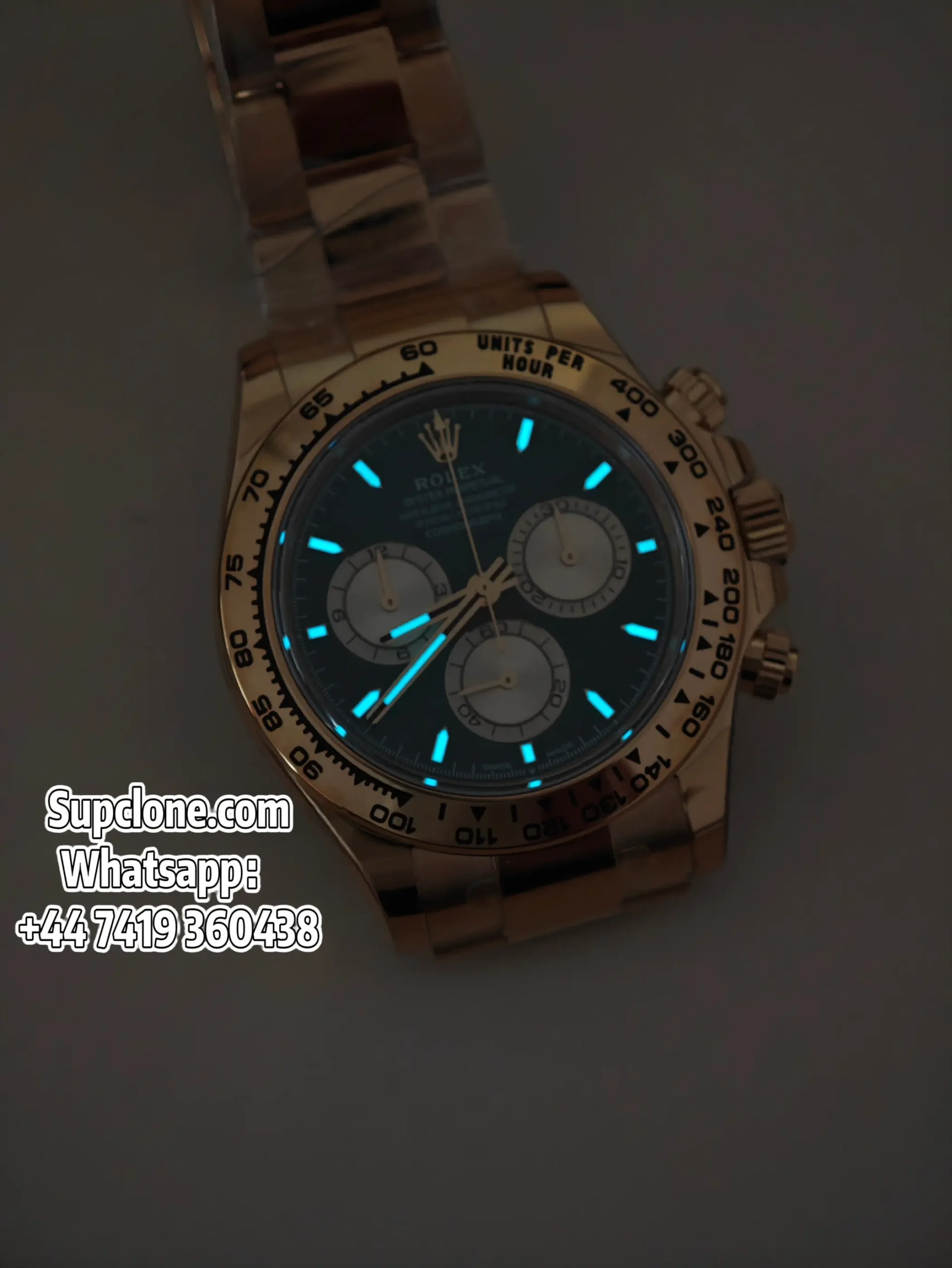 Rolex Daytona Super Clone M126508-0008 Green Dial