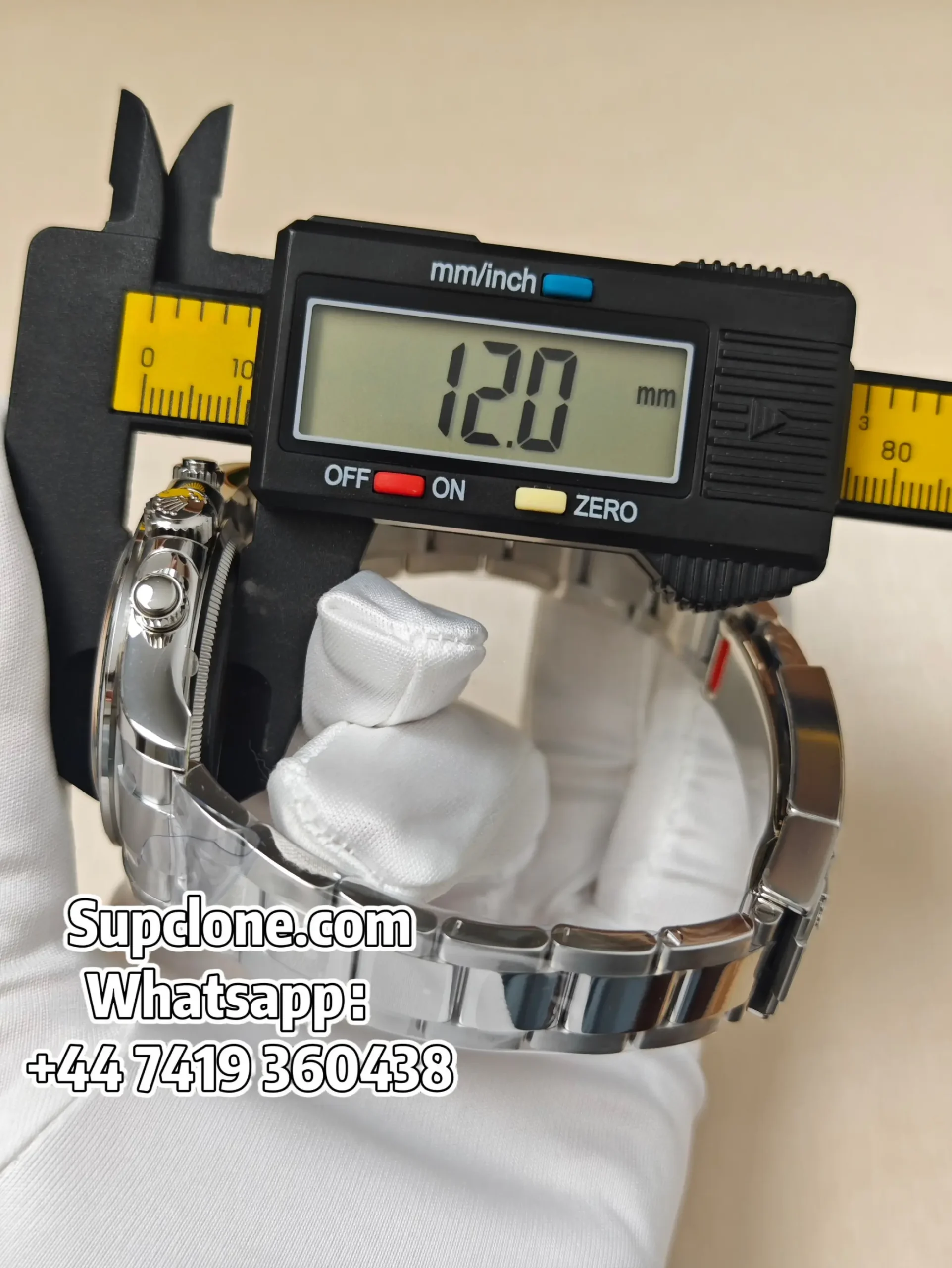 Rolex Daytona Super Clone M126509-0001 Black Dial