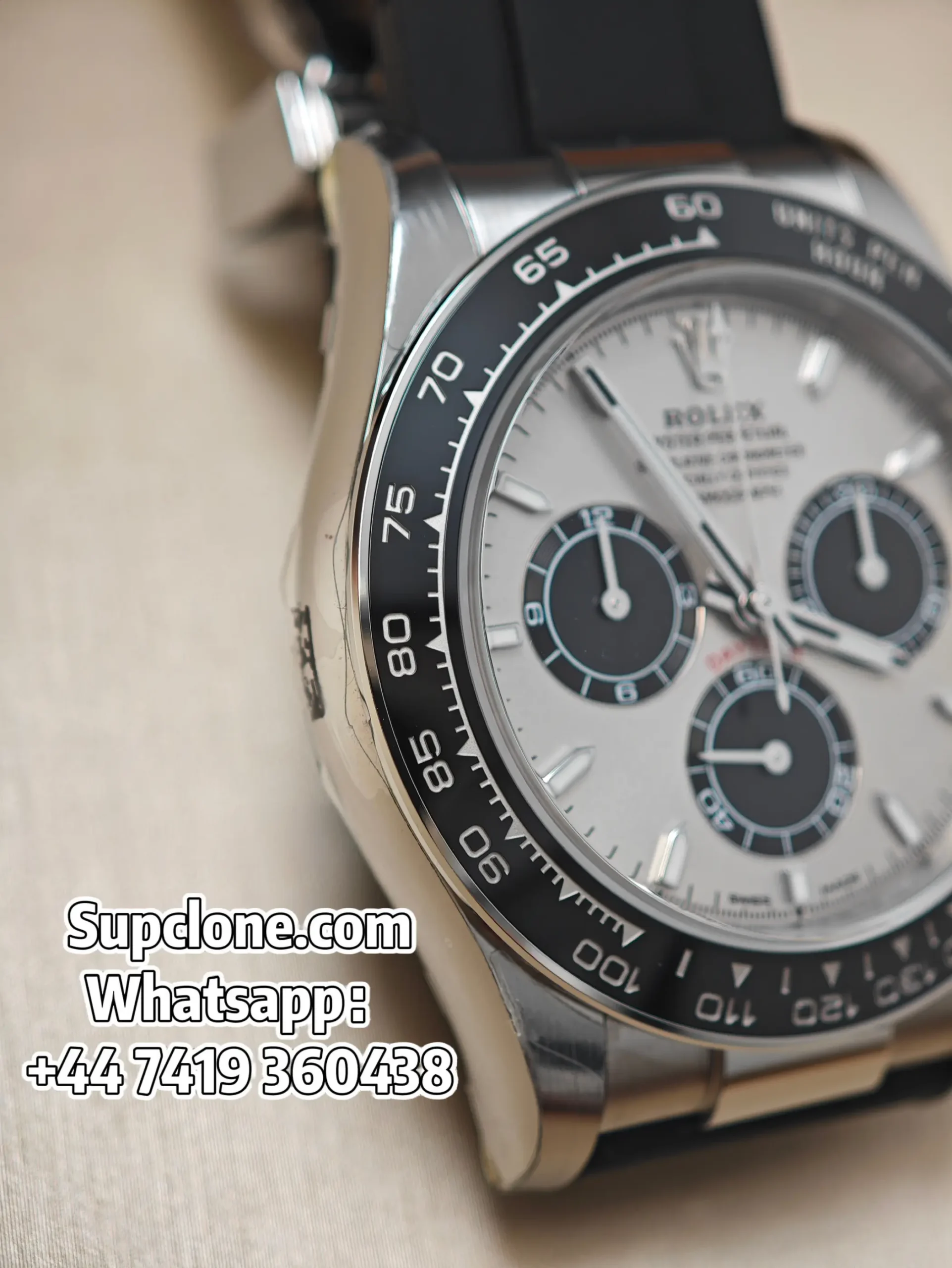 Rolex Daytona Super Clone M126519LN-0006 Silver Dial