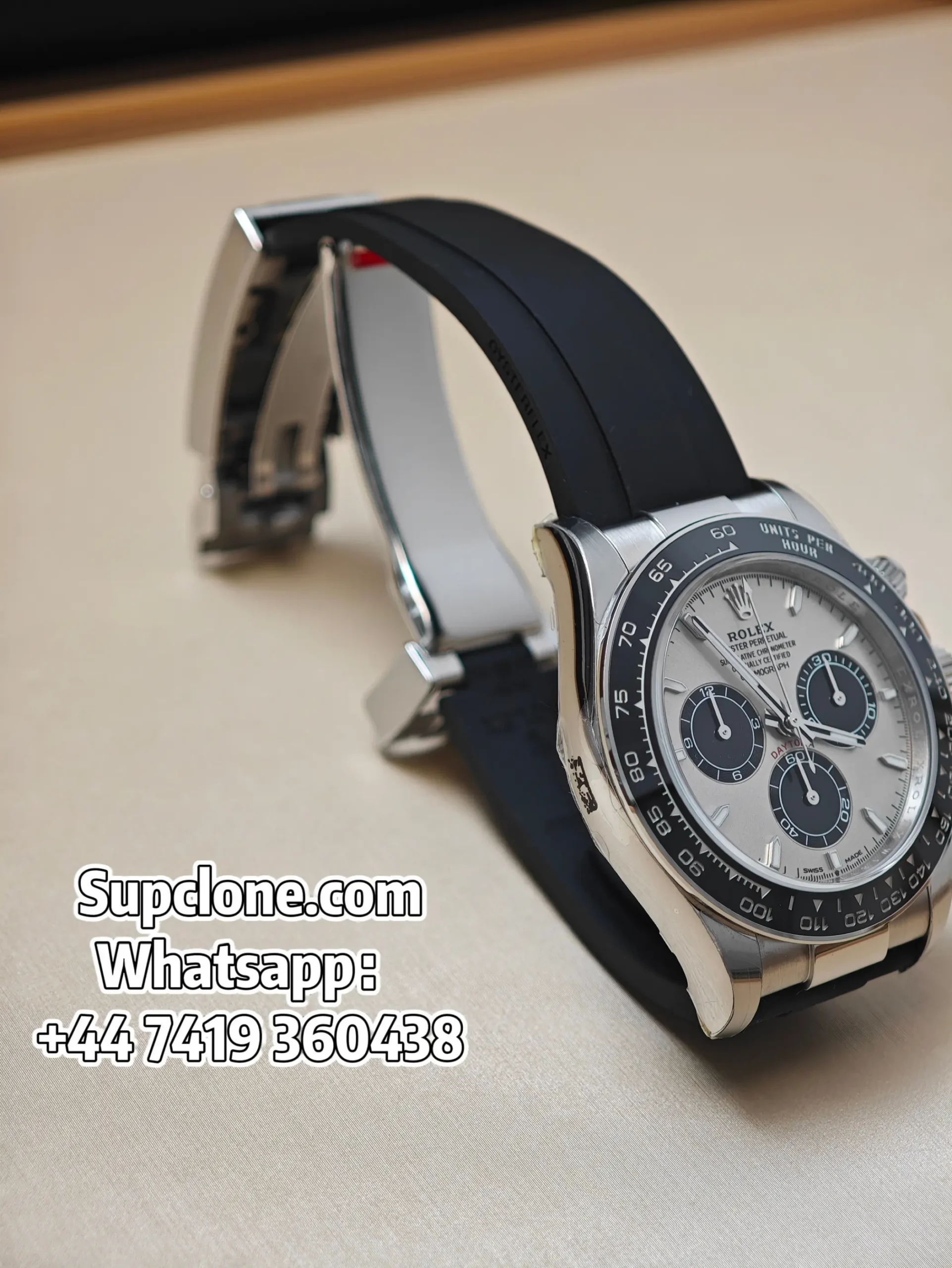 Rolex Daytona Super Clone M126519LN-0006 Silver Dial