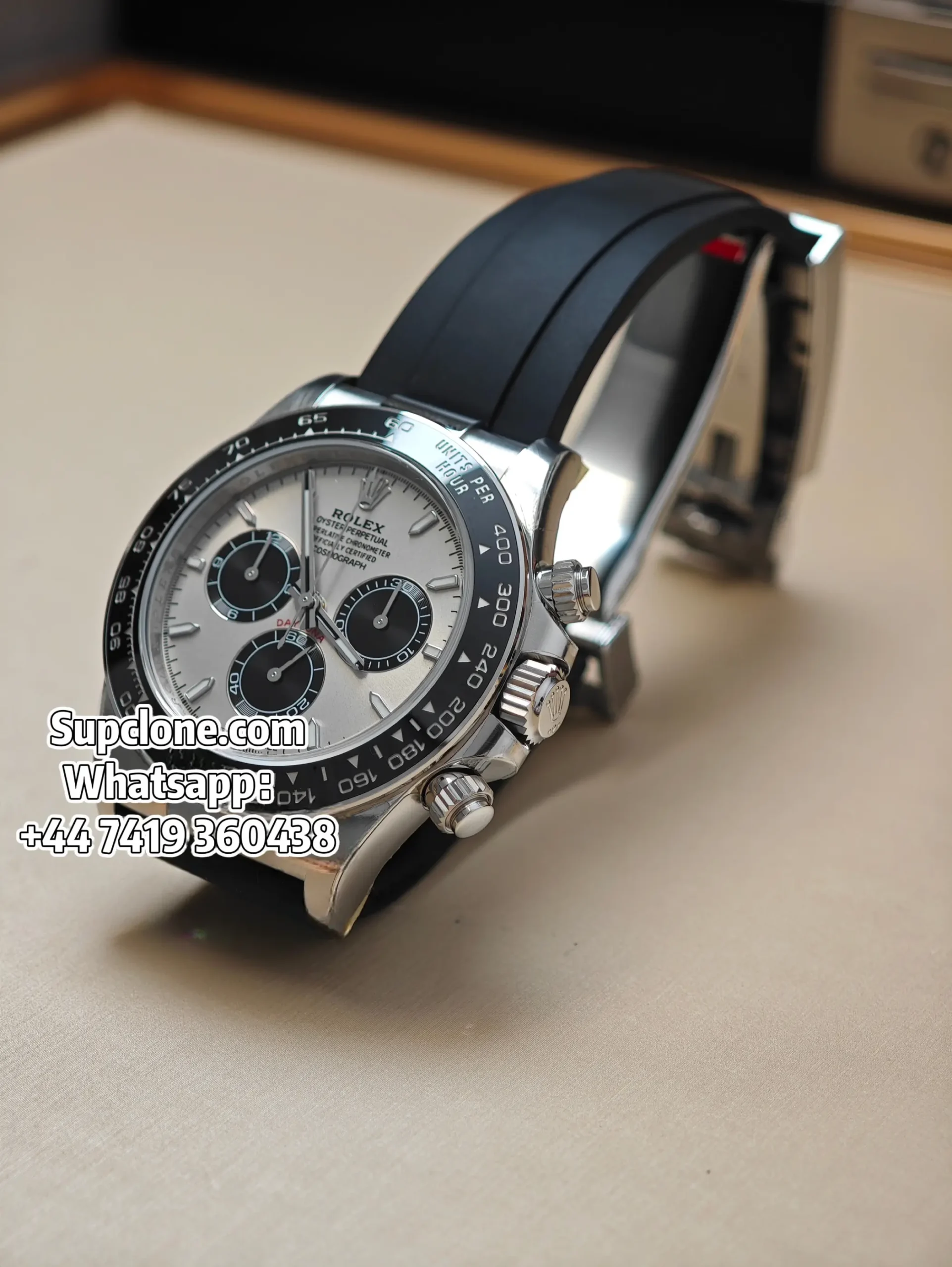 Rolex Daytona Super Clone M126519LN-0006 Silver Dial