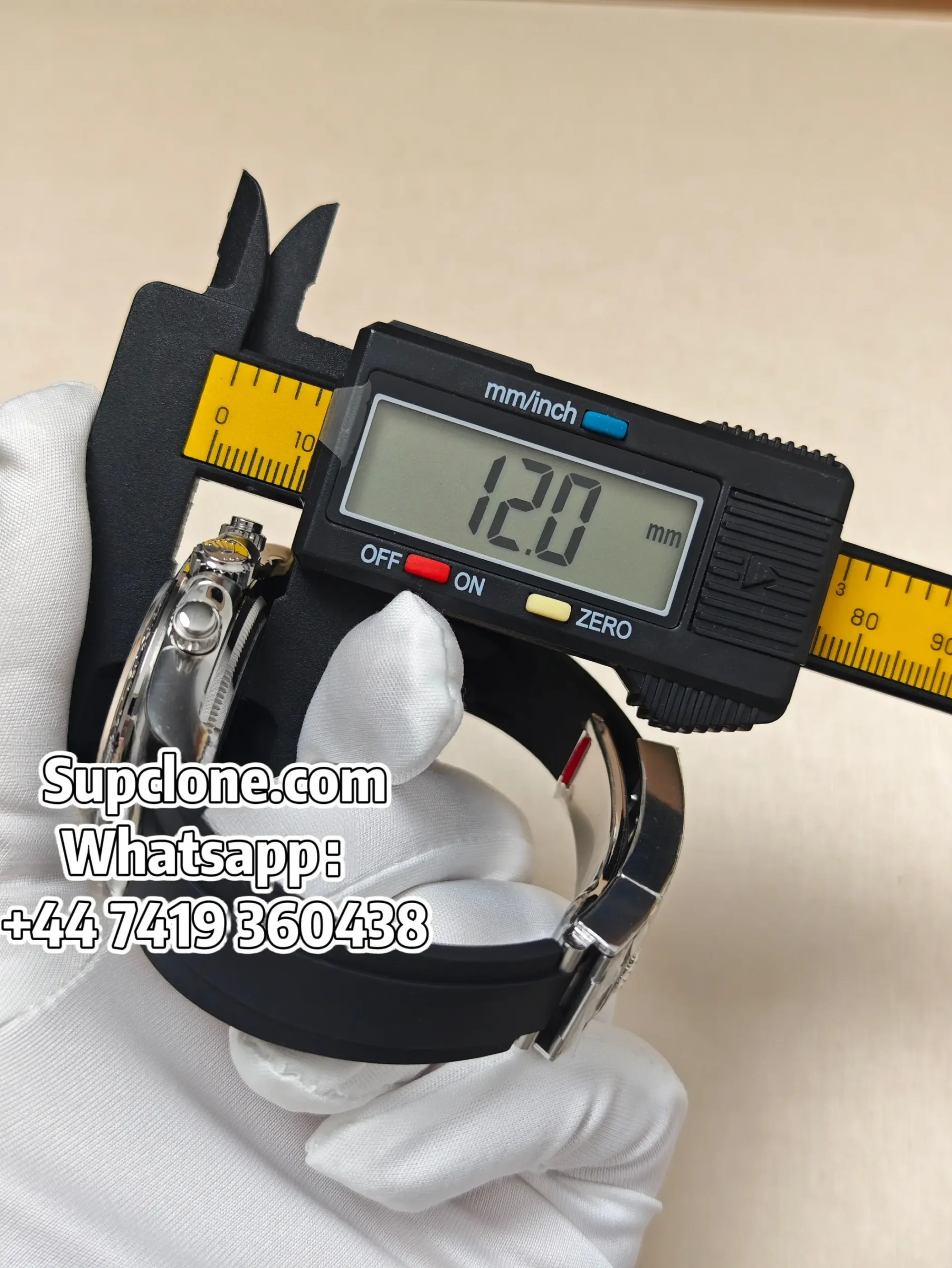 Rolex Daytona Super Clone M126519LN-0006 Silver Dial