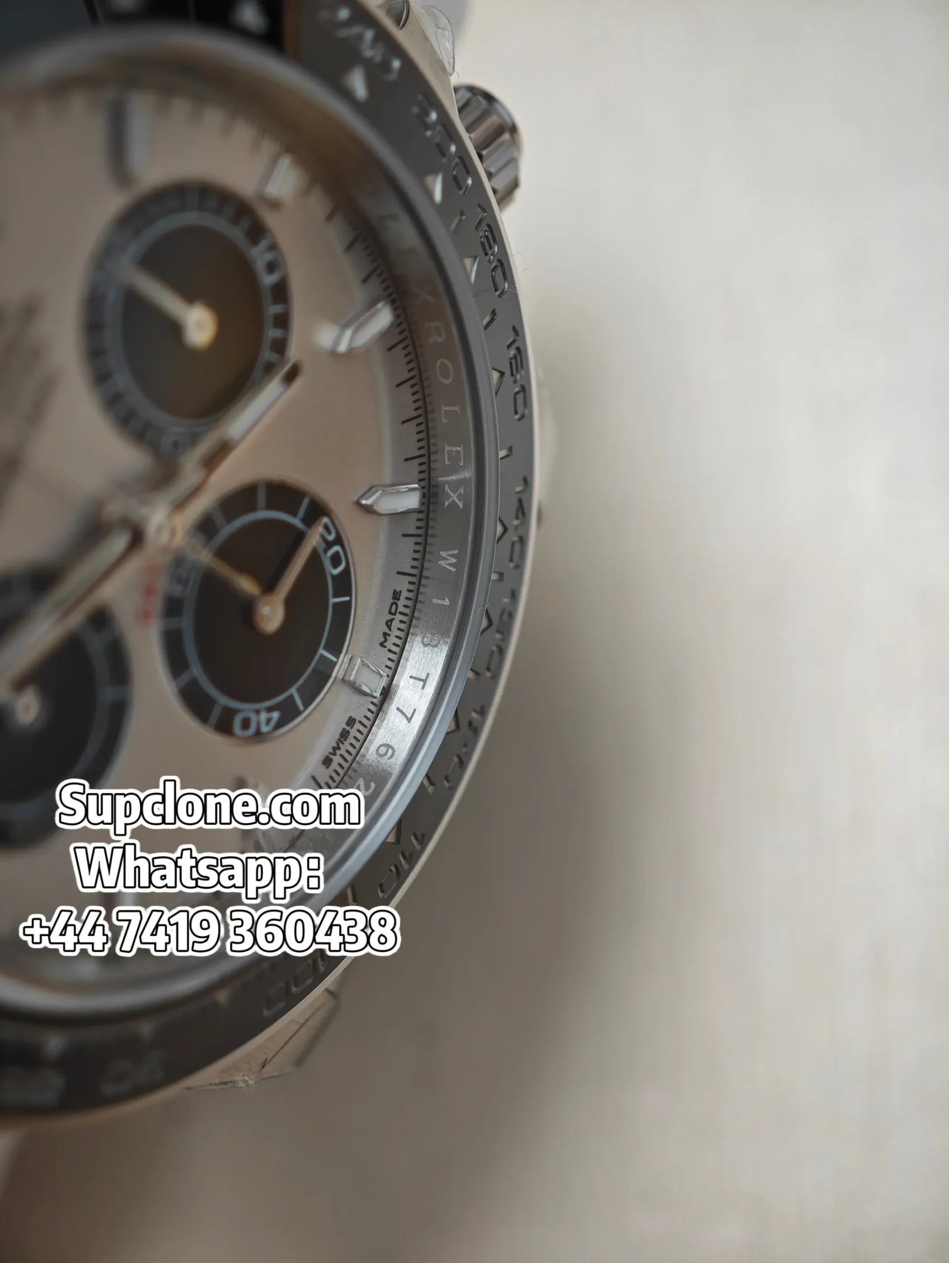 Rolex Daytona Super Clone M126519LN-0006 Silver Dial