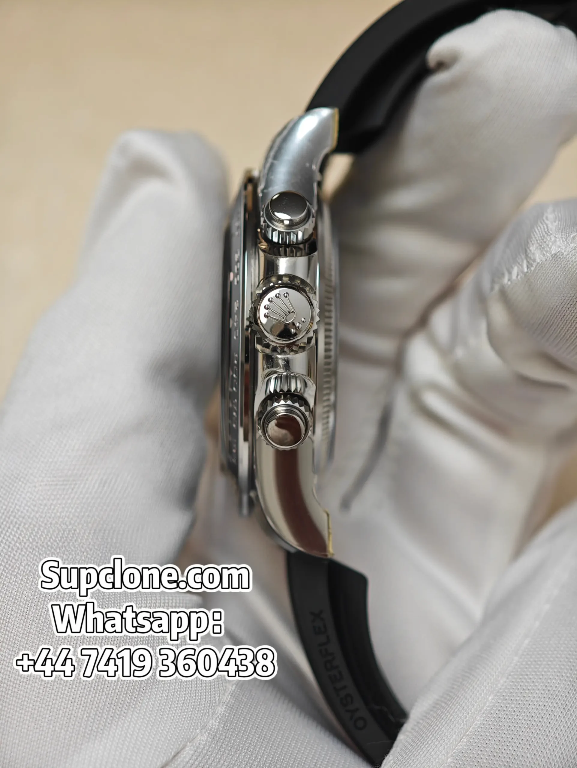 Rolex Daytona Super Clone M126519LN-0006 Silver Dial