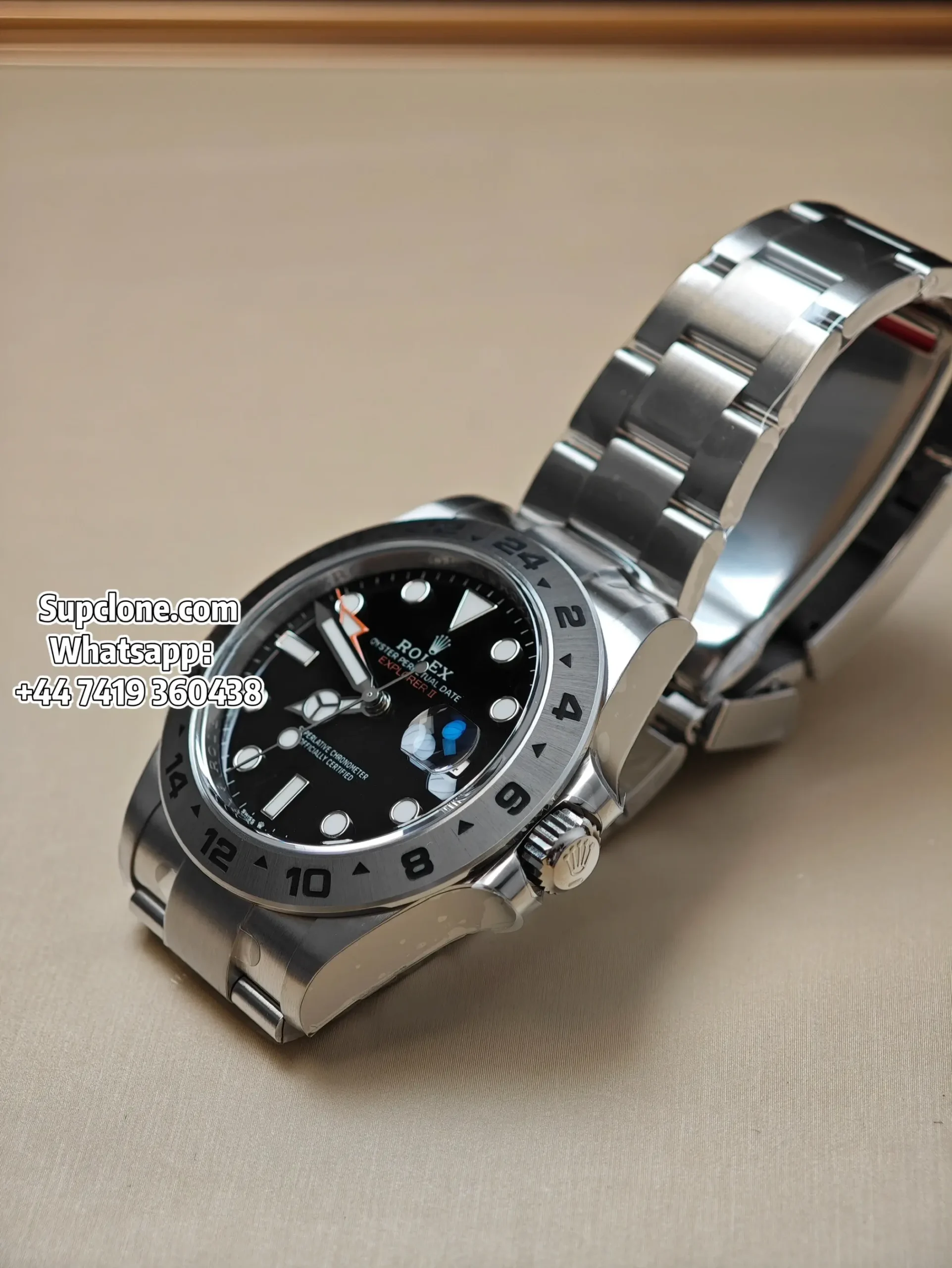 Rolex Explorer II M226570-0002 42mm Polar Super Clone GMT Watch