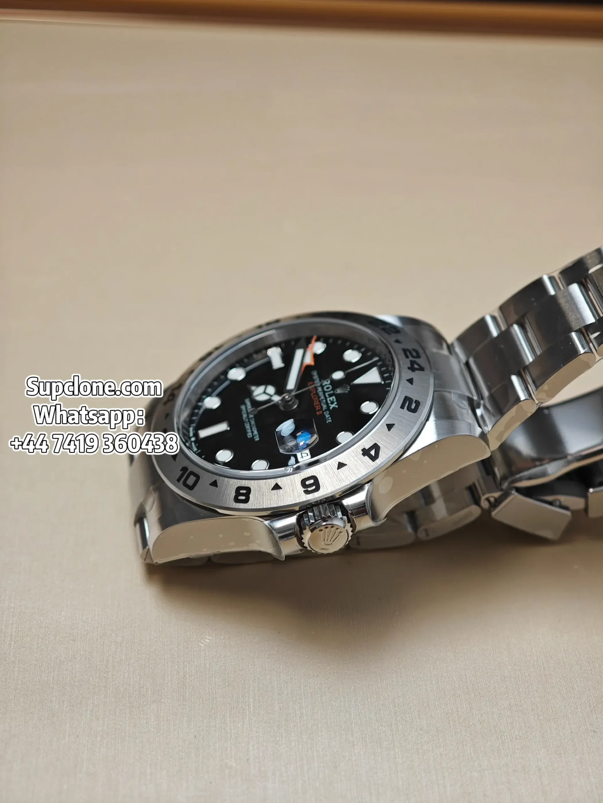 Rolex Explorer II M226570-0002 42mm Polar Super Clone GMT Watch