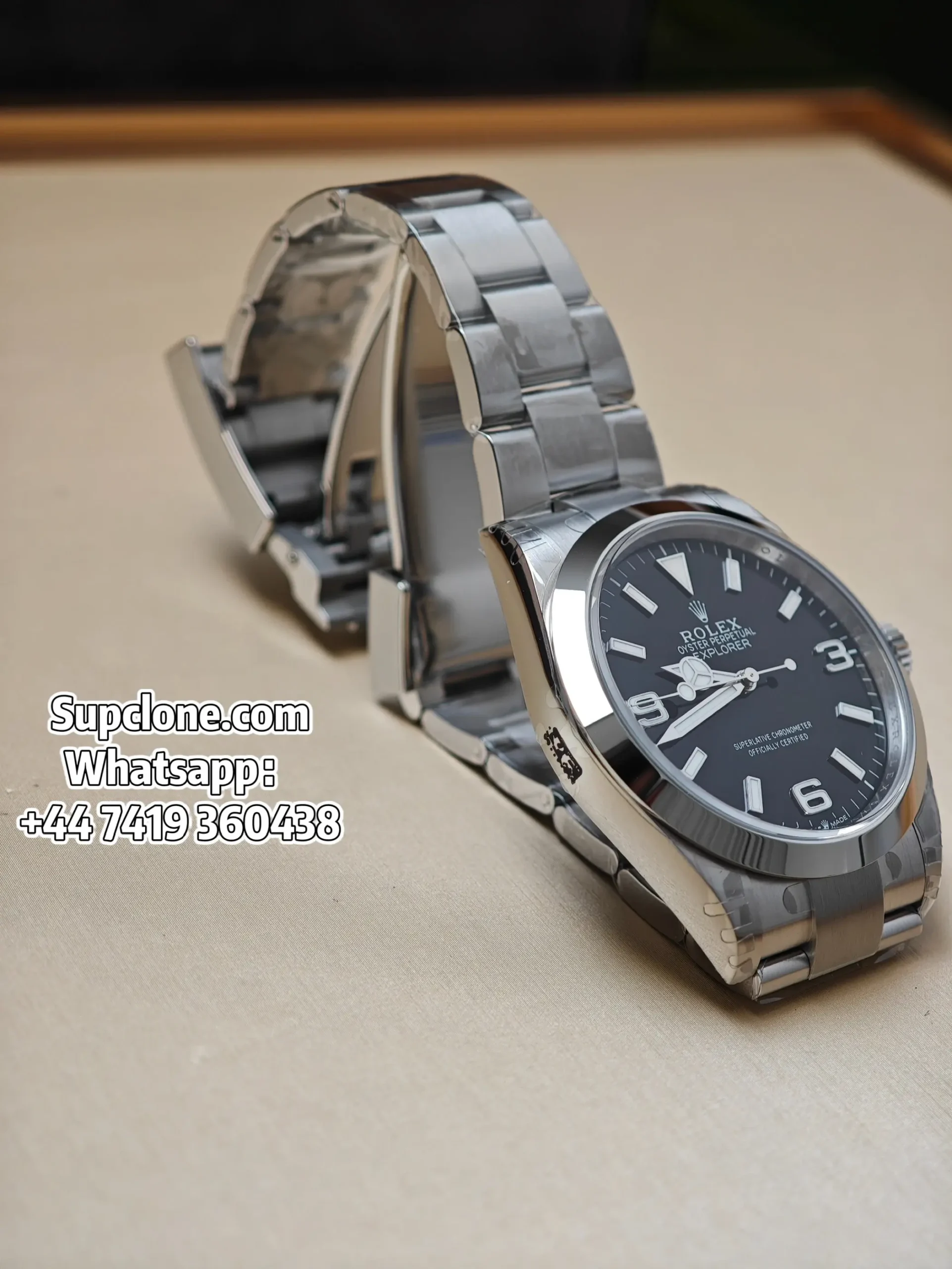 Rolex Explorer M224270-0001 40mm Super Clone Black Dial (15) Rolex Explorer 40 M224270-0001 Super Clone Black Dial Watch