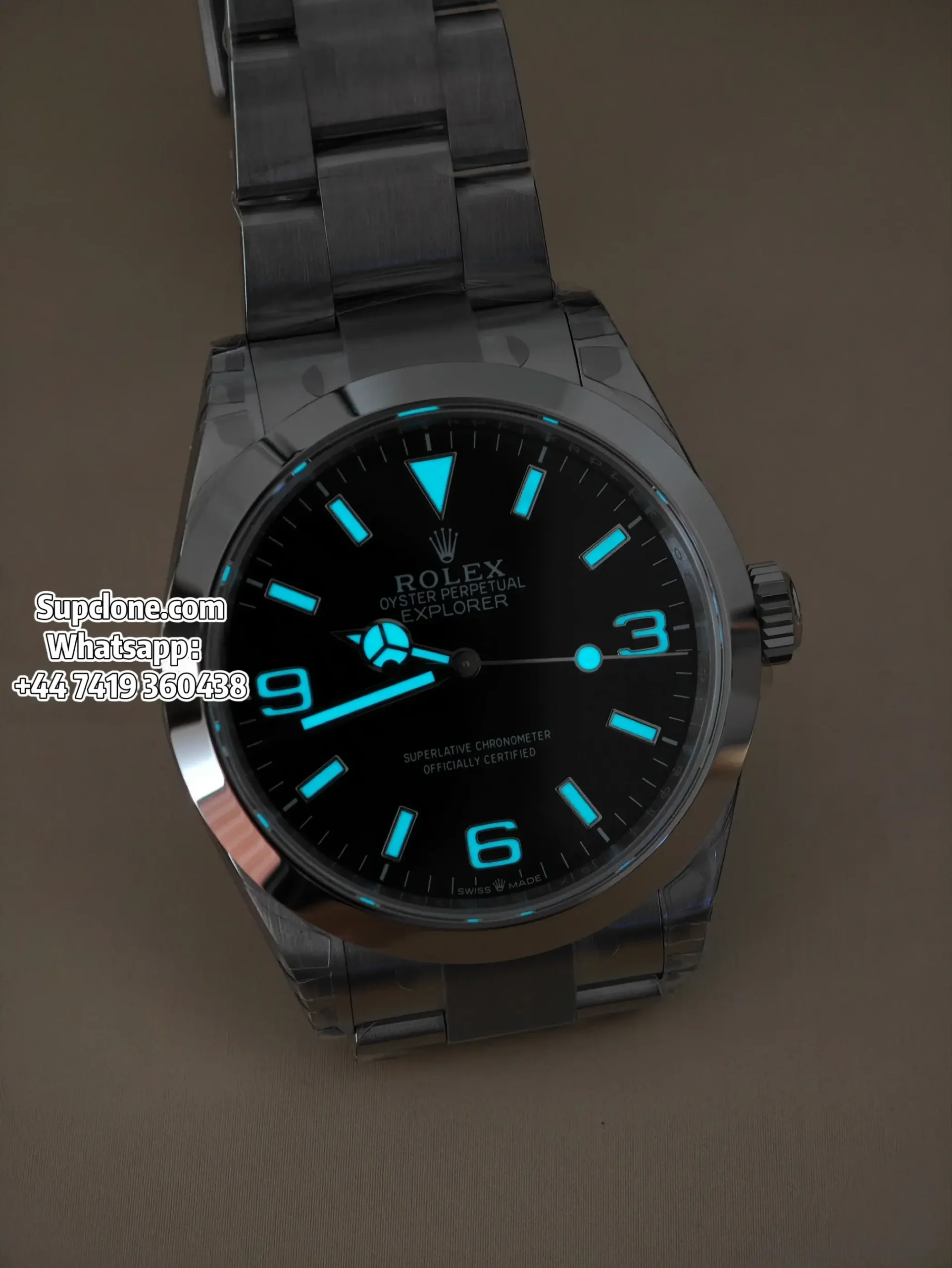 Rolex Explorer M224270-0001 40mm Super Clone Black Dial (17) Rolex Explorer 40 M224270-0001 Super Clone Black Dial Watch