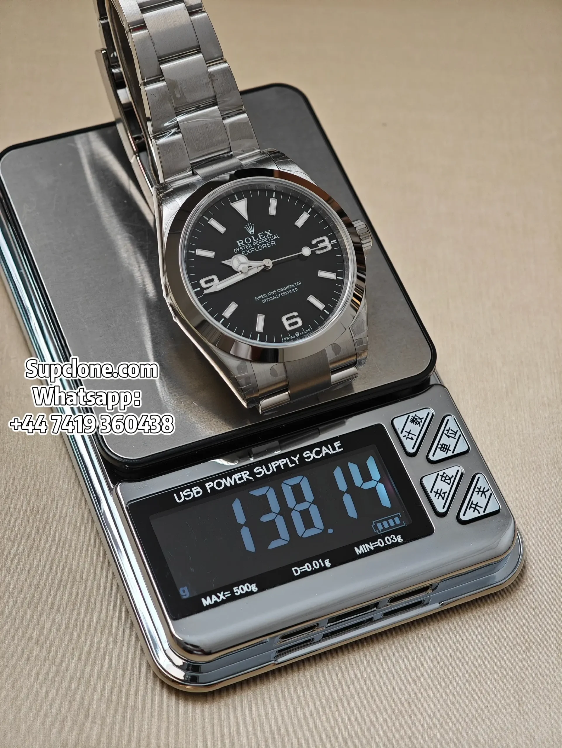 Rolex Explorer M224270-0001 40mm Super Clone Black Dial (18) Rolex Explorer 40 M224270-0001 Super Clone Black Dial Watch