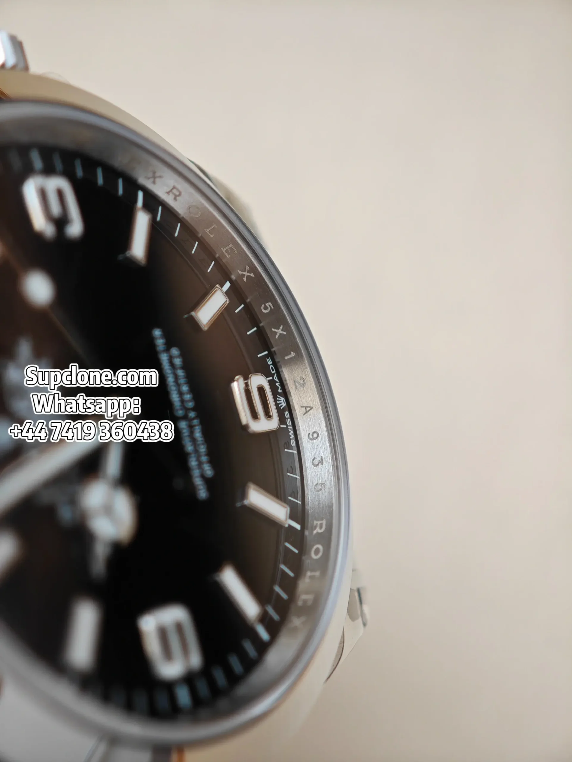 Rolex Explorer M224270-0001 40mm Super Clone Black Dial (22) Rolex Explorer 40 M224270-0001 Super Clone Black Dial Watch