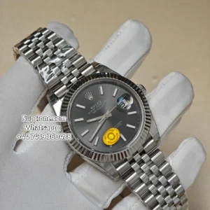 Rolex Super Clone DateJust Grey Dial m126334-0014 Jubilee 41MM (1) Rolex Super Clone DateJust Grey Dial m126334-0014 Jubilee 41MM