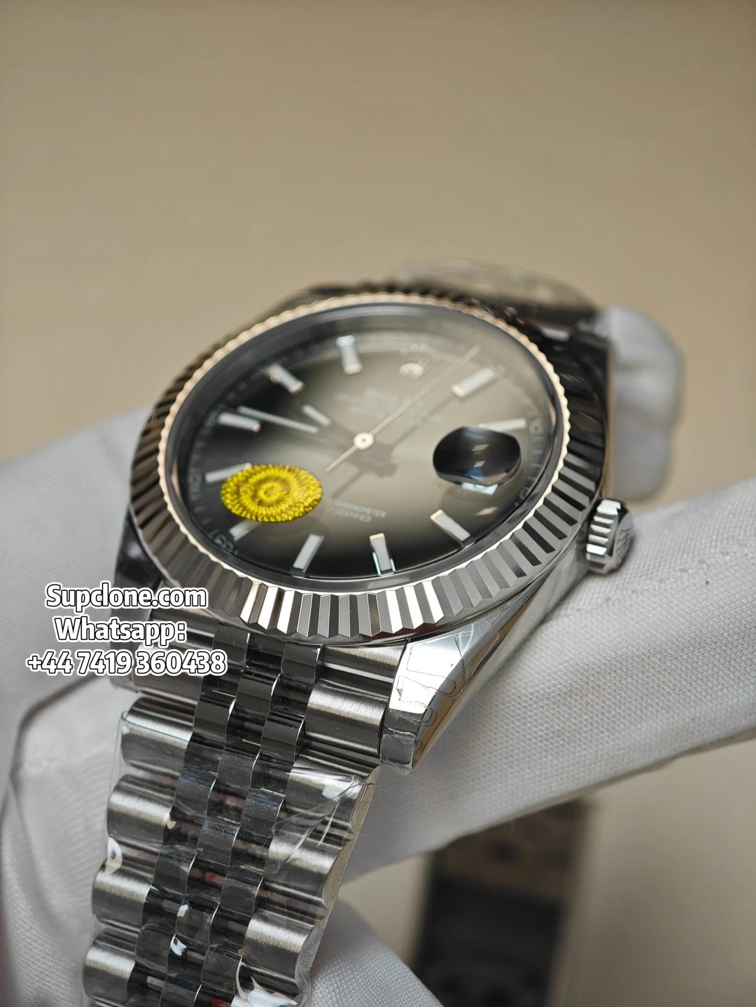 Rolex Super Clone DateJust Grey Dial m126334-0014 Jubilee 41MM (16) Rolex Super Clone DateJust Grey Dial m126334-0014 Jubilee 41MM