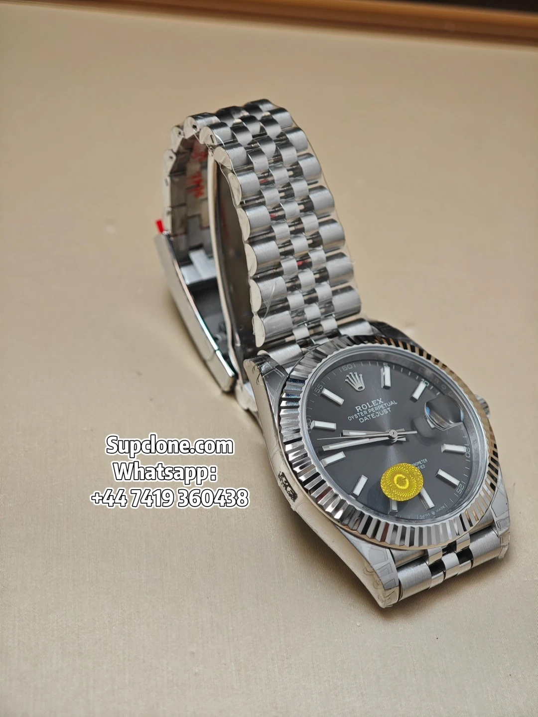 Rolex Super Clone DateJust Grey Dial m126334-0014 Jubilee 41MM (21) Rolex Super Clone DateJust Grey Dial m126334-0014 Jubilee 41MM
