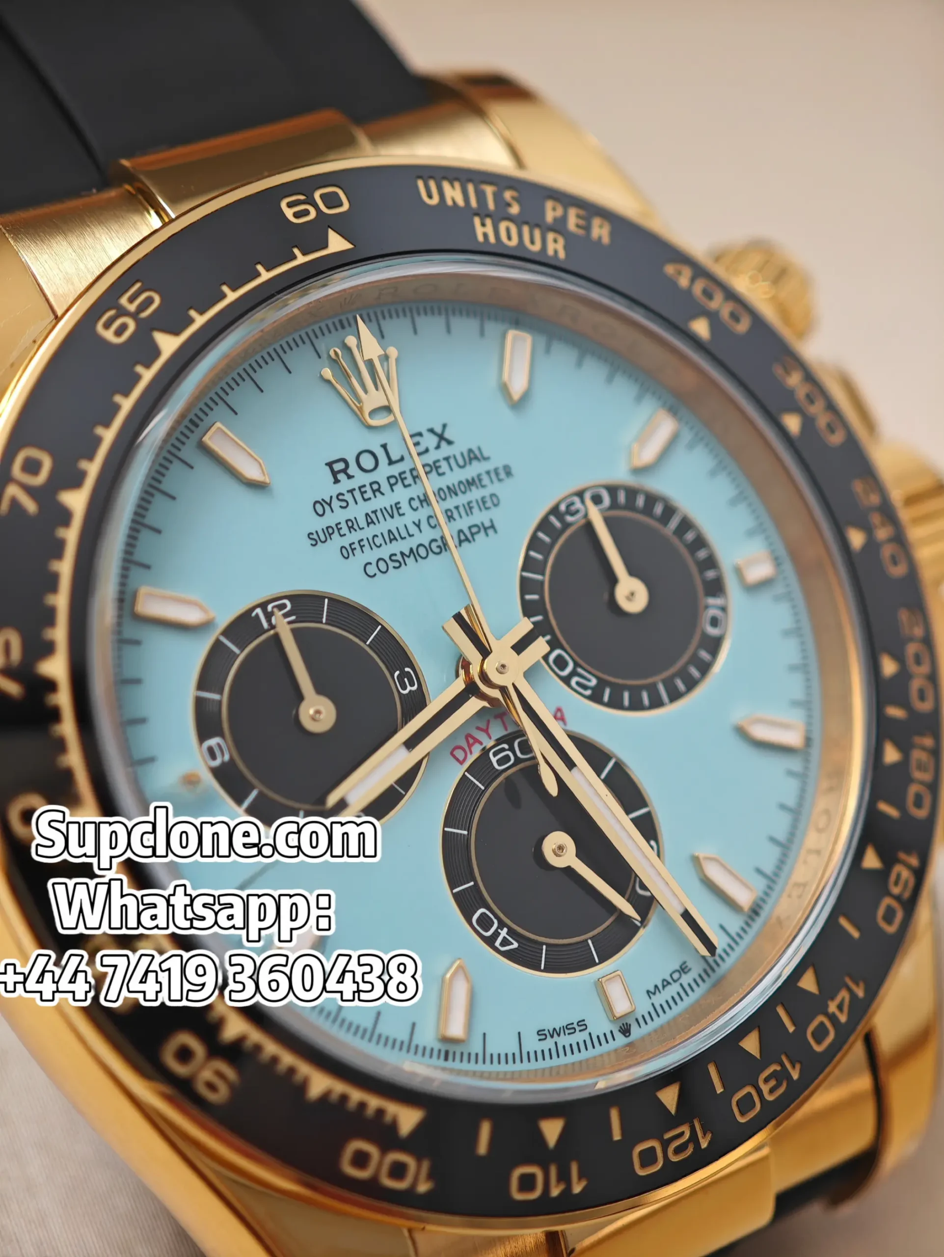 Rolex Super Clone Daytona M126518LN-0014 Tiffany Blue Dial