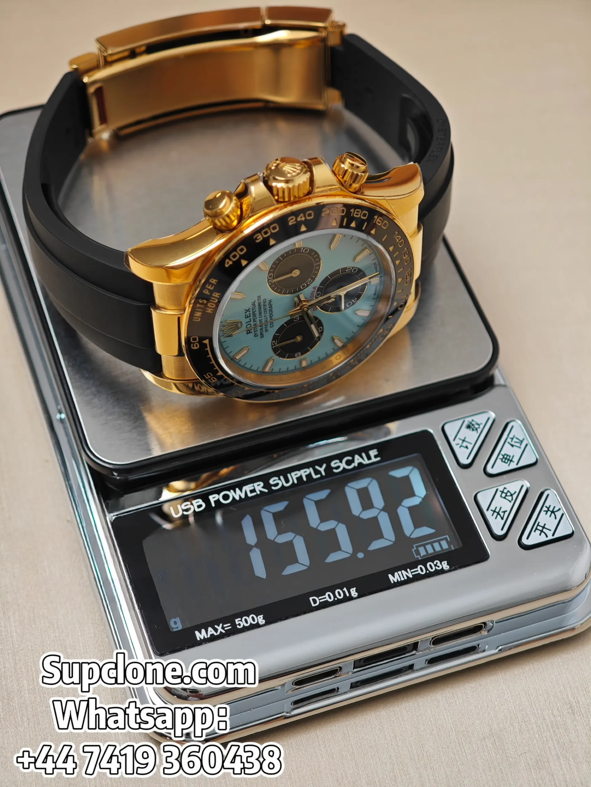 Rolex Super Clone Daytona M126518LN-0014 Tiffany Blue Dial