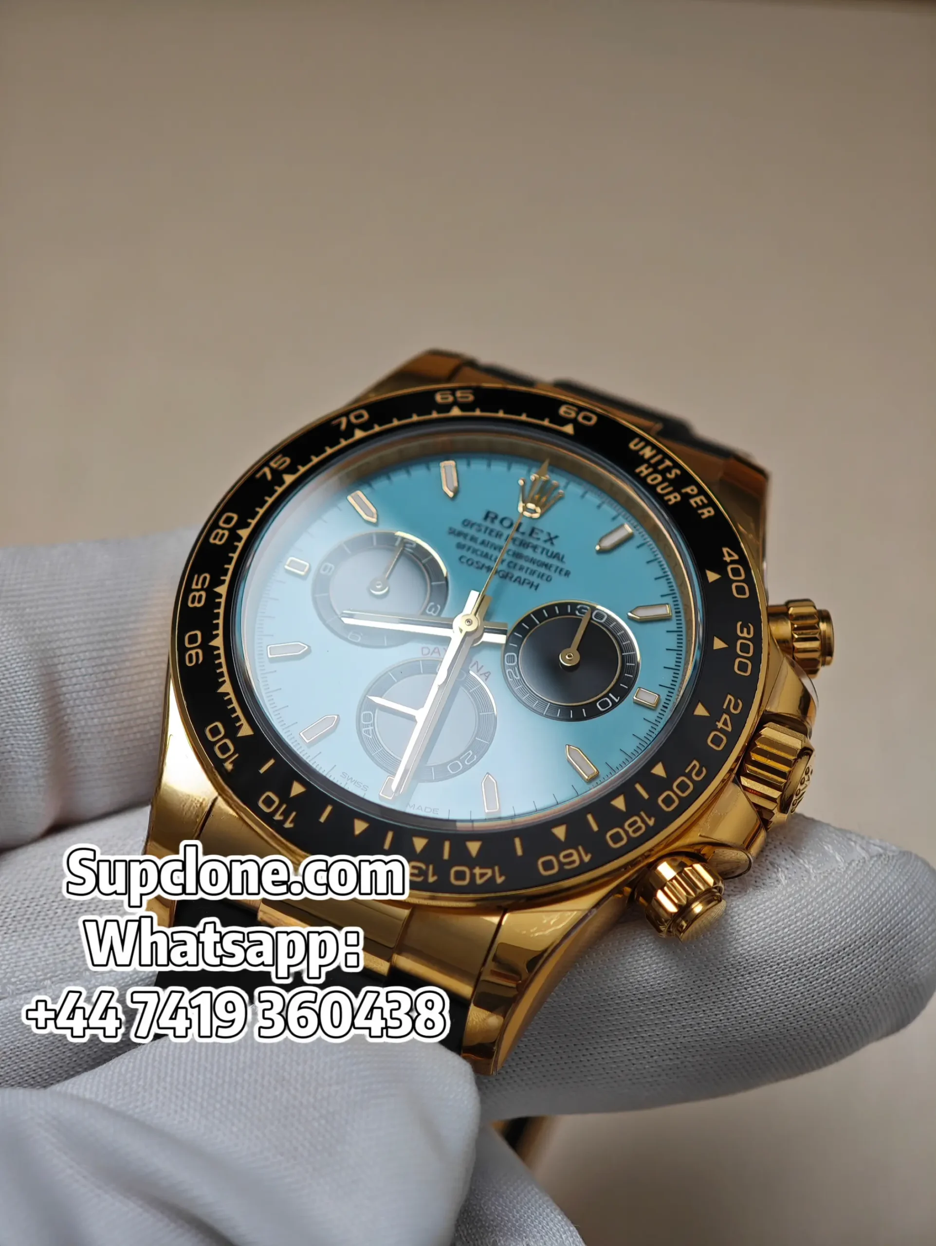 Rolex Super Clone Daytona M126518LN-0014 Tiffany Blue Dial