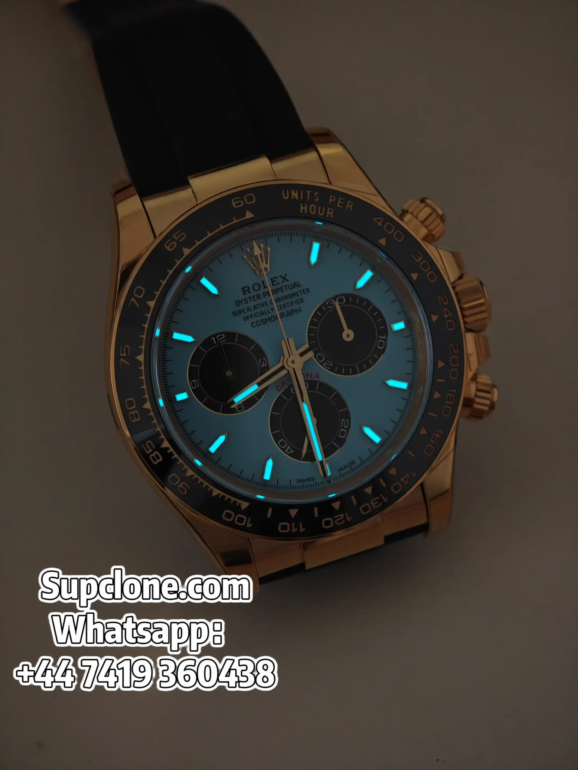 Rolex Super Clone Daytona M126518LN-0014 Tiffany Blue Dial