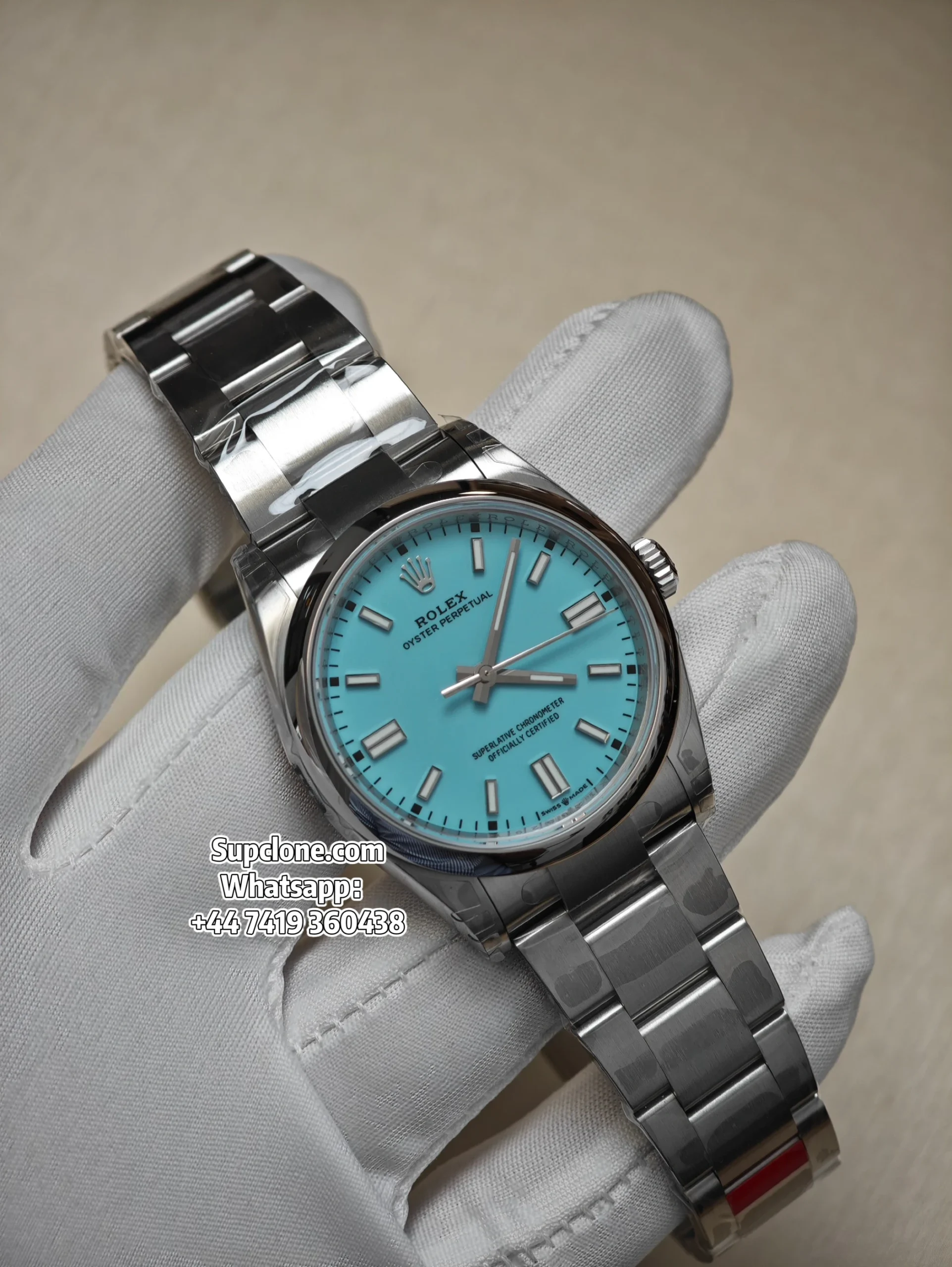 Rolex Super Clone Oyster Perpetual M126000-0006 36mm Turquoise Blue Dial (1) Rolex Super Clone Oyster Perpetual M126000-0006 36mm Turquoise Blue Dial