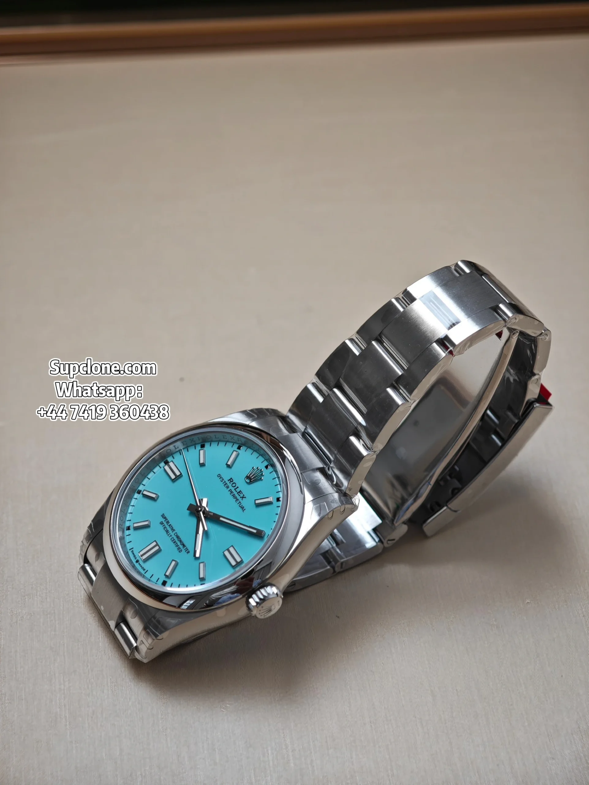 Rolex Super Clone Oyster Perpetual M126000-0006 36mm Turquoise Blue Dial (15) Rolex Super Clone Oyster Perpetual M126000-0006 36mm Turquoise Blue Dial