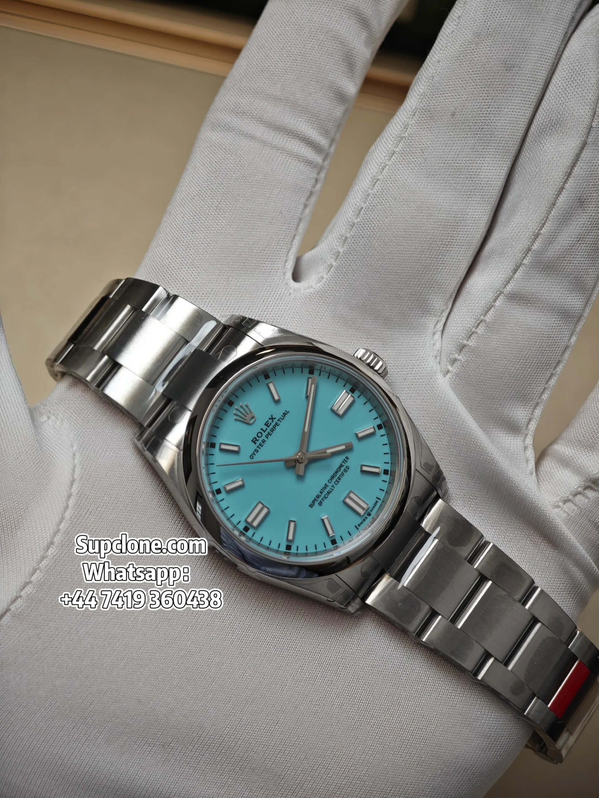 Rolex Super Clone Oyster Perpetual M126000-0006 36mm Turquoise Blue Dial (16) Rolex Super Clone Oyster Perpetual M126000-0006 36mm Turquoise Blue Dial