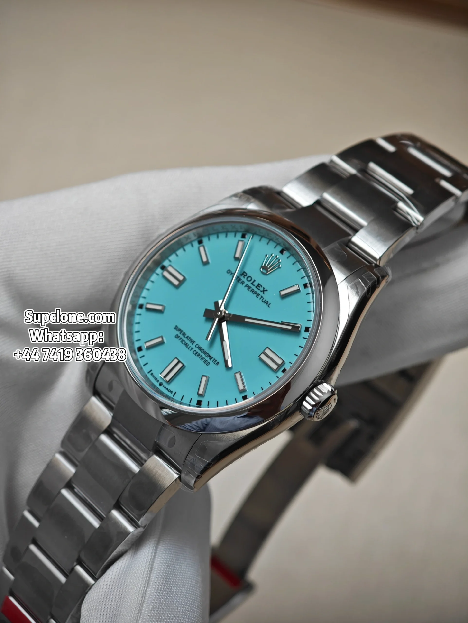 Rolex Super Clone Oyster Perpetual M126000-0006 36mm Turquoise Blue Dial (17) Rolex Super Clone Oyster Perpetual M126000-0006 36mm Turquoise Blue Dial