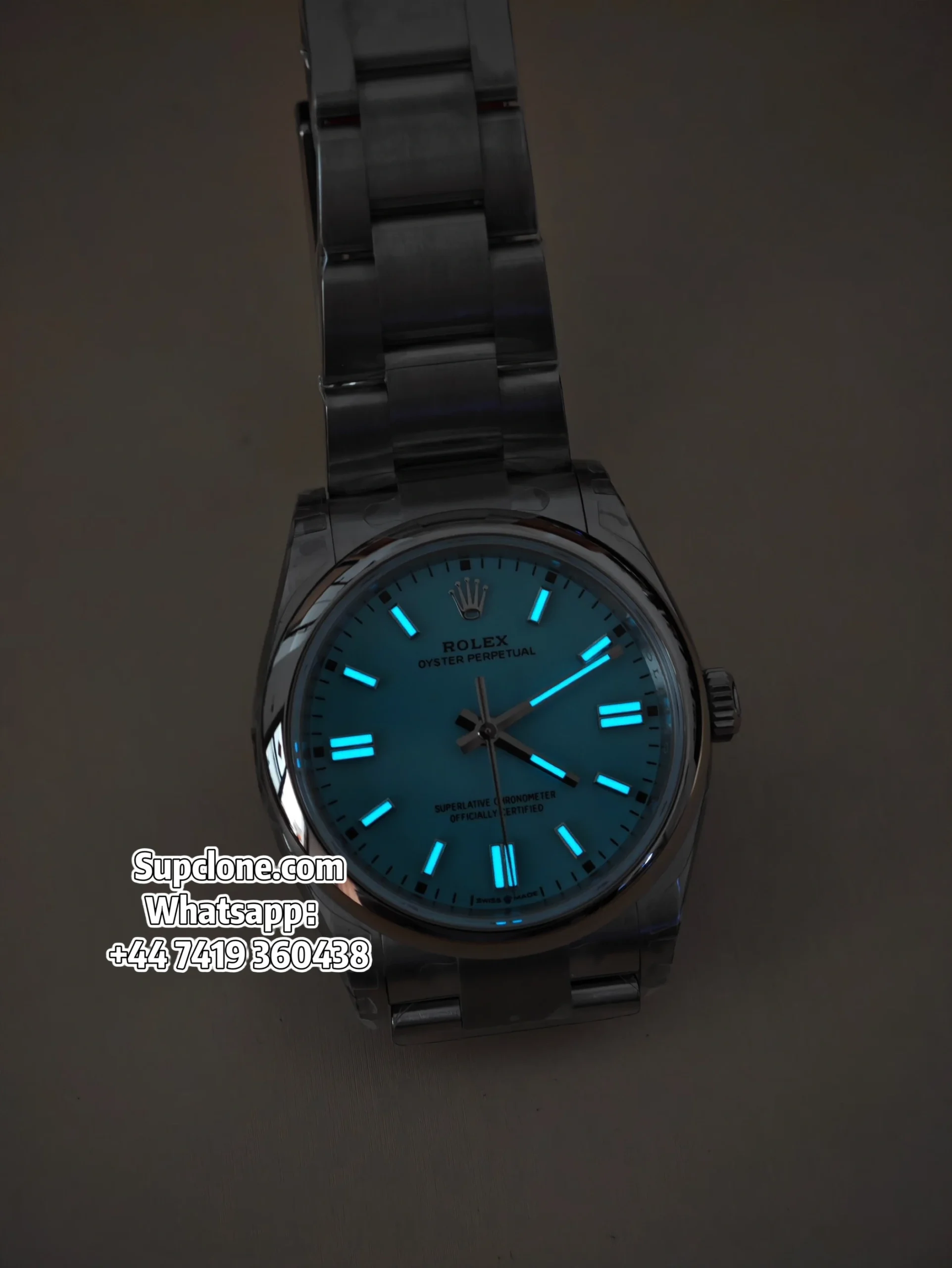 Rolex Super Clone Oyster Perpetual M126000-0006 36mm Turquoise Blue Dial (18) Rolex Super Clone Oyster Perpetual M126000-0006 36mm Turquoise Blue Dial