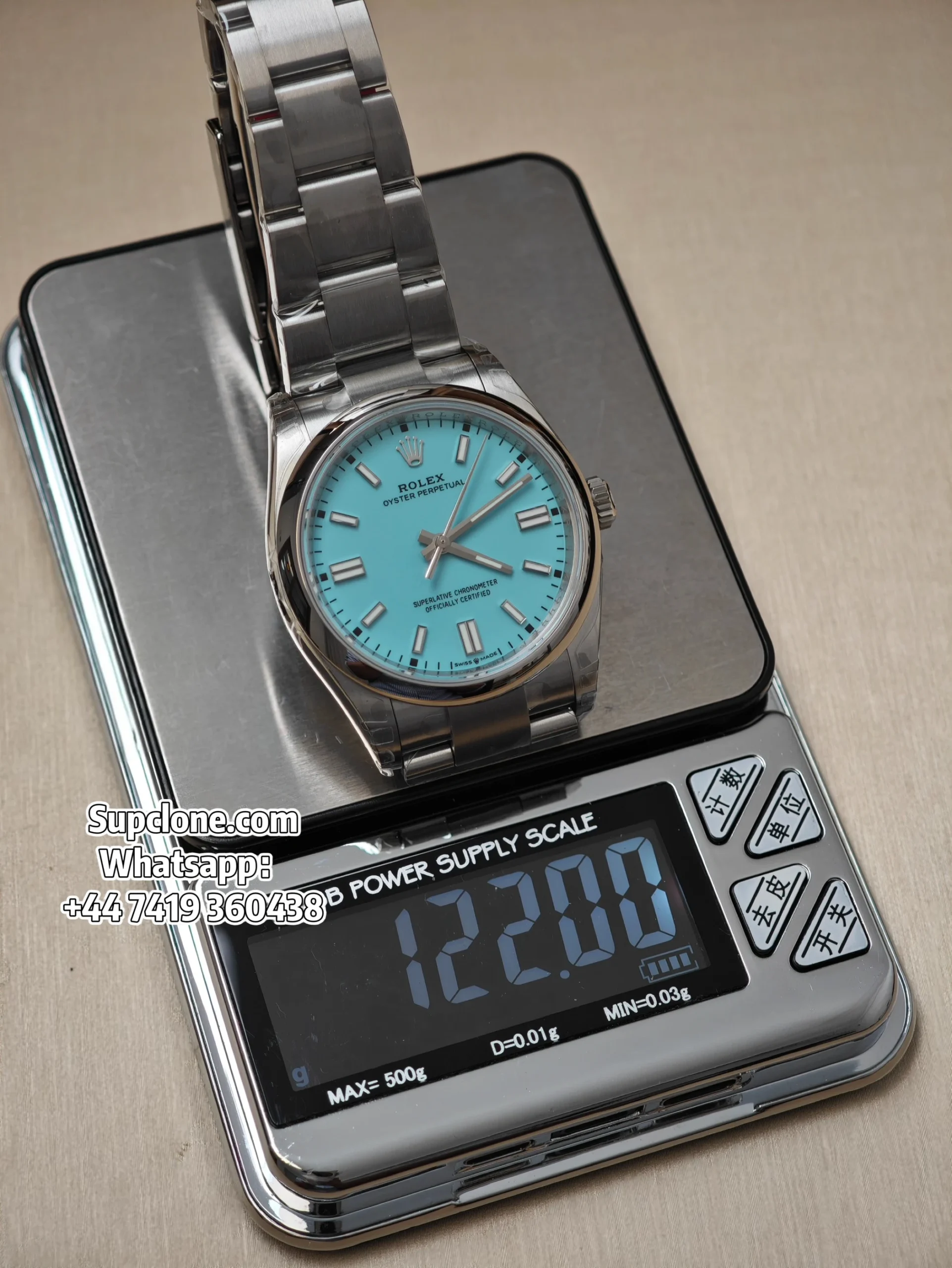 Rolex Super Clone Oyster Perpetual M126000-0006 36mm Turquoise Blue Dial (19) Rolex Super Clone Oyster Perpetual M126000-0006 36mm Turquoise Blue Dial