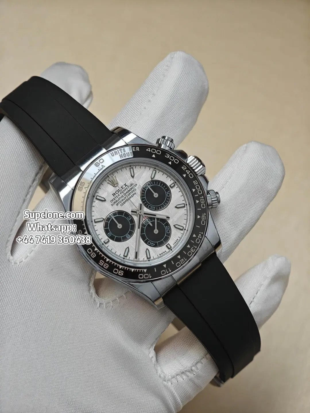 Rolex Super Clone Wachtes Daytona M126519LN-0007 Meteorite Dial 4131 Movement (1) Rolex Super Clone Wachtes Daytona M126519LN-0007 Meteorite Dial 4131 Movement