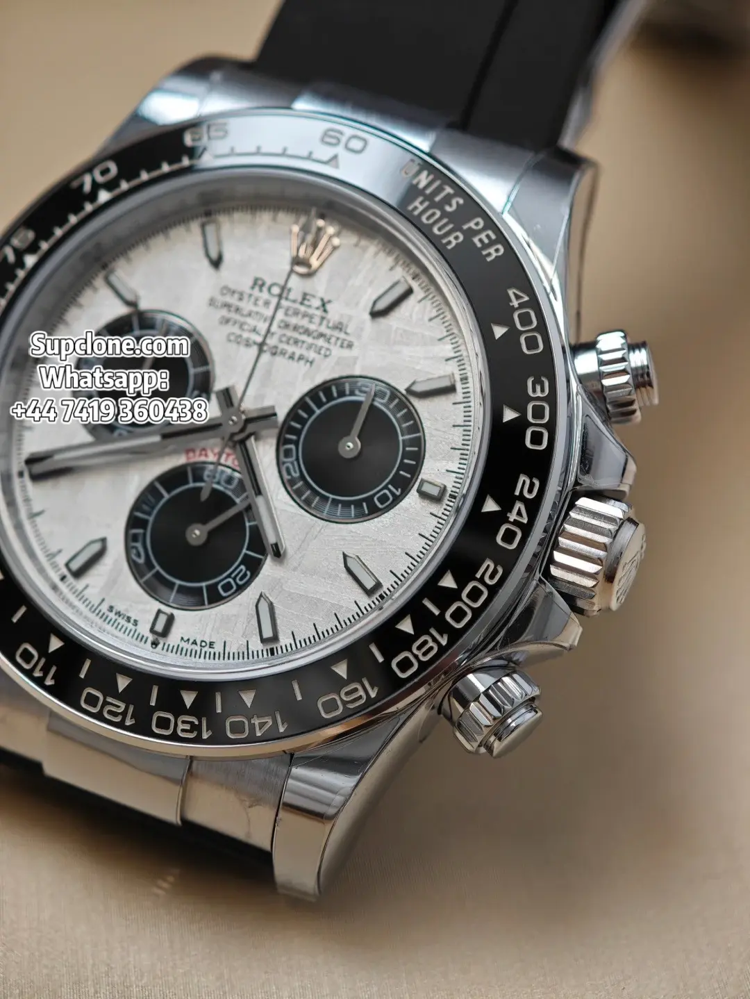 Rolex Super Clone Wachtes Daytona M126519LN-0007 Meteorite Dial 4131 Movement (14) Rolex Super Clone Wachtes Daytona M126519LN-0007 Meteorite Dial 4131 Movement