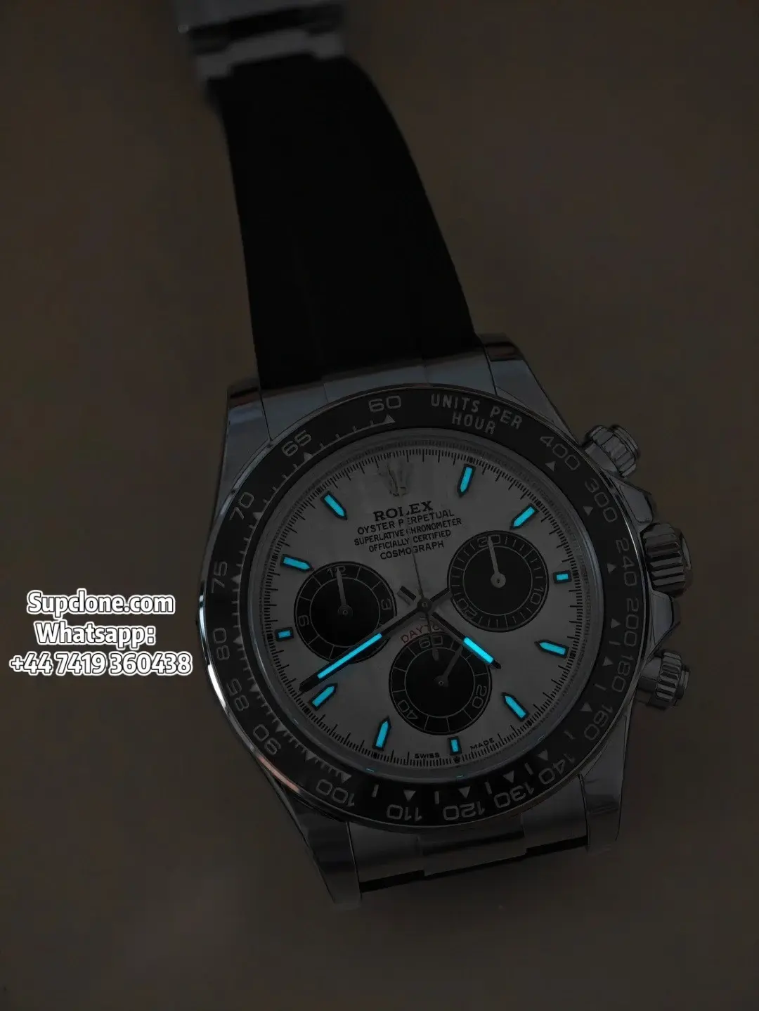 Rolex Super Clone Wachtes Daytona M126519LN-0007 Meteorite Dial 4131 Movement (20) Rolex Super Clone Wachtes Daytona M126519LN-0007 Meteorite Dial 4131 Movement