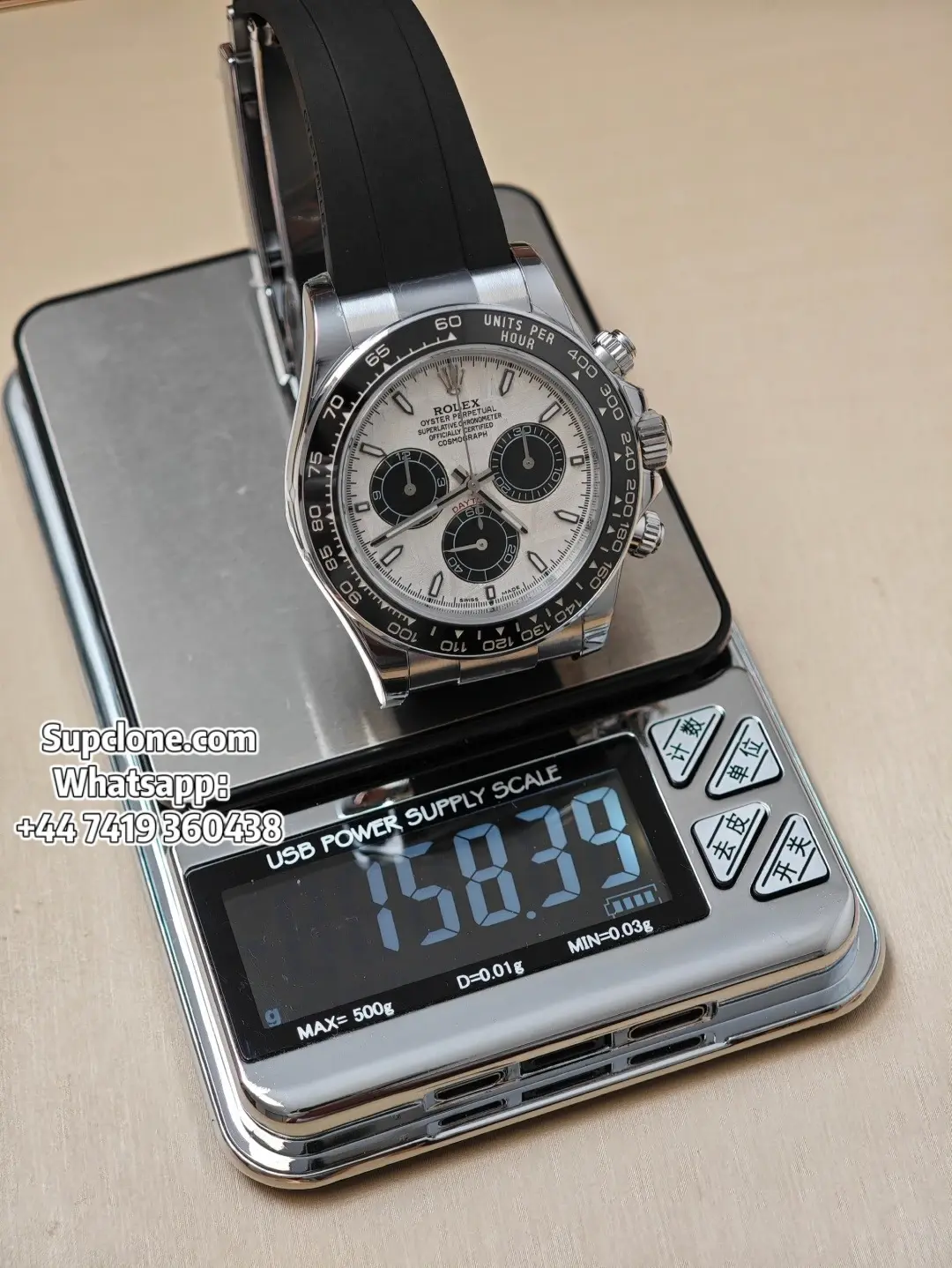 Rolex Super Clone Wachtes Daytona M126519LN-0007 Meteorite Dial 4131 Movement (21) Rolex Super Clone Wachtes Daytona M126519LN-0007 Meteorite Dial 4131 Movement