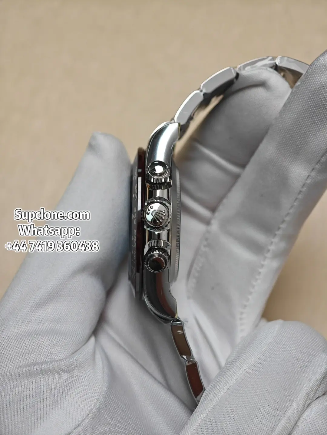 Rolex Super Clone Watche ICE BLUE Daytona M116506-0002 4130 Movement (3) Rolex Super Clone Watche ICE BLUE Daytona M116506-0002 4130 Movement