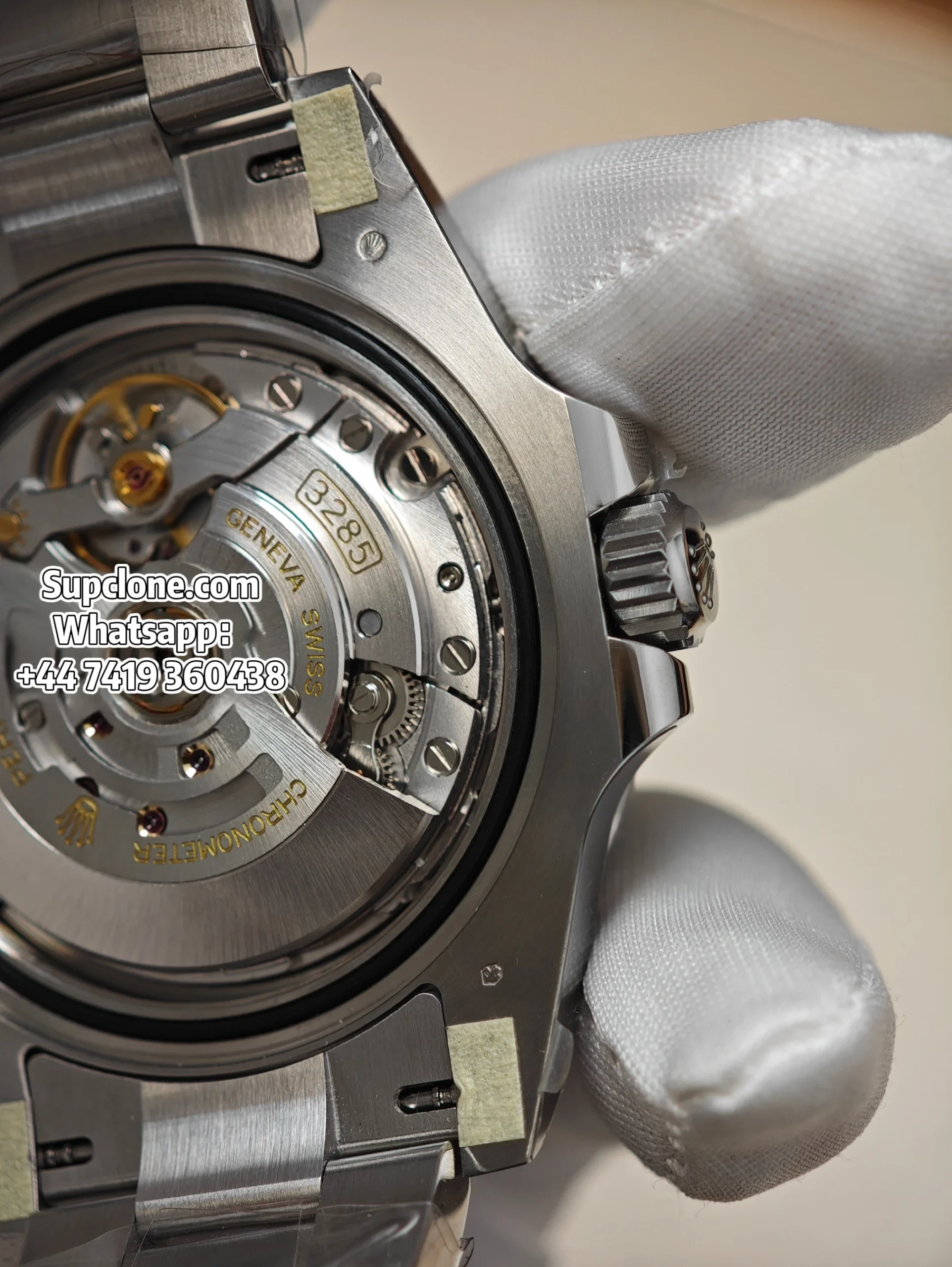 Rolex Super Clone Watches 1:1 New "Sprite" GMT-Master II 126729VTNR Oyster 3285 Movement