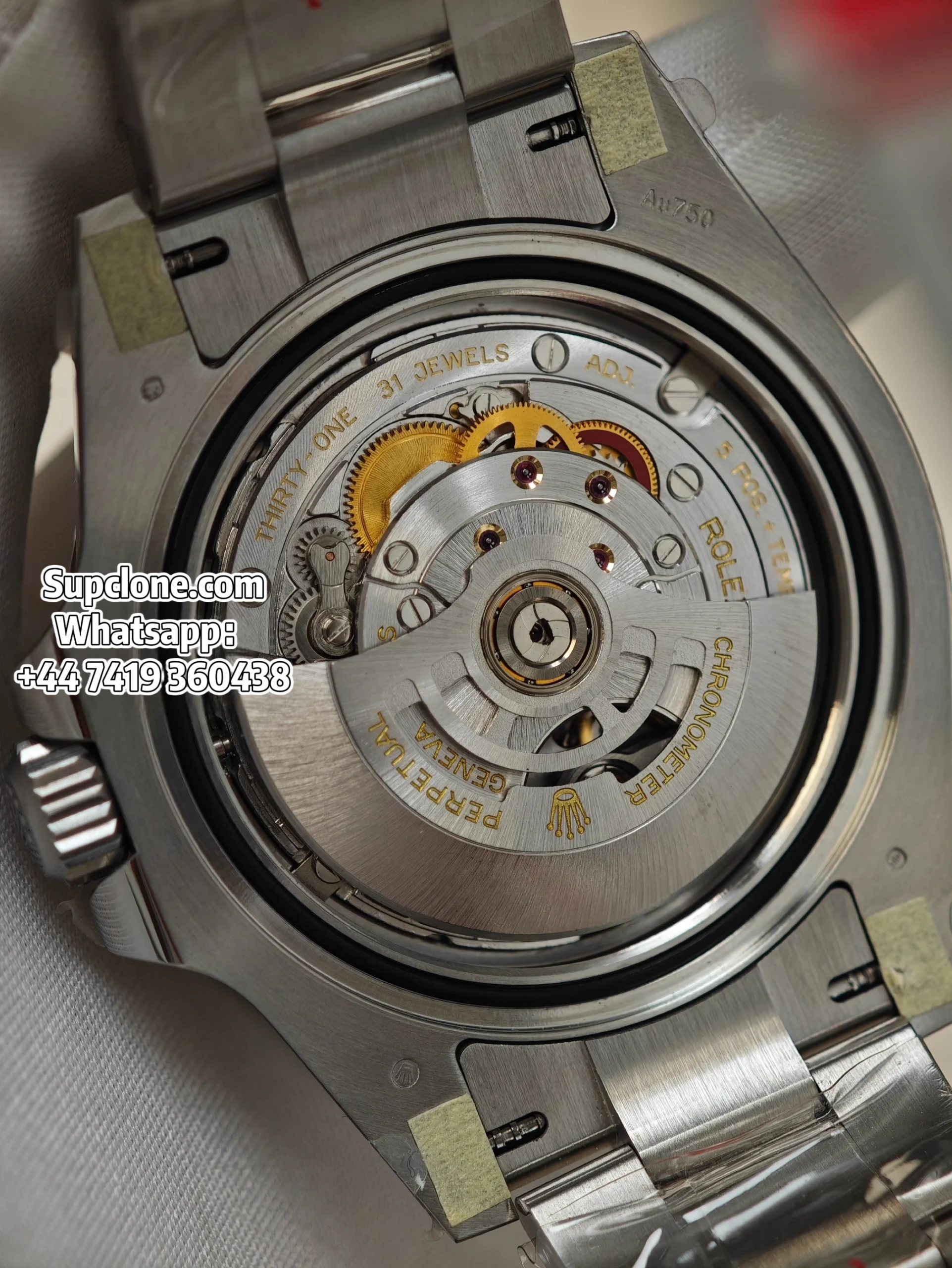 Rolex Super Clone Watches 1:1 New "Sprite" GMT-Master II 126729VTNR Oyster 3285 Movement