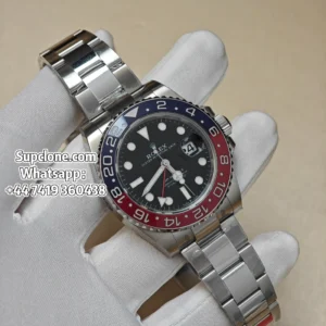 Rolex Super Clone Watches 11 Pepsi GMT-Master II 126710BLRO V3 Oyster Bracelet Edition
