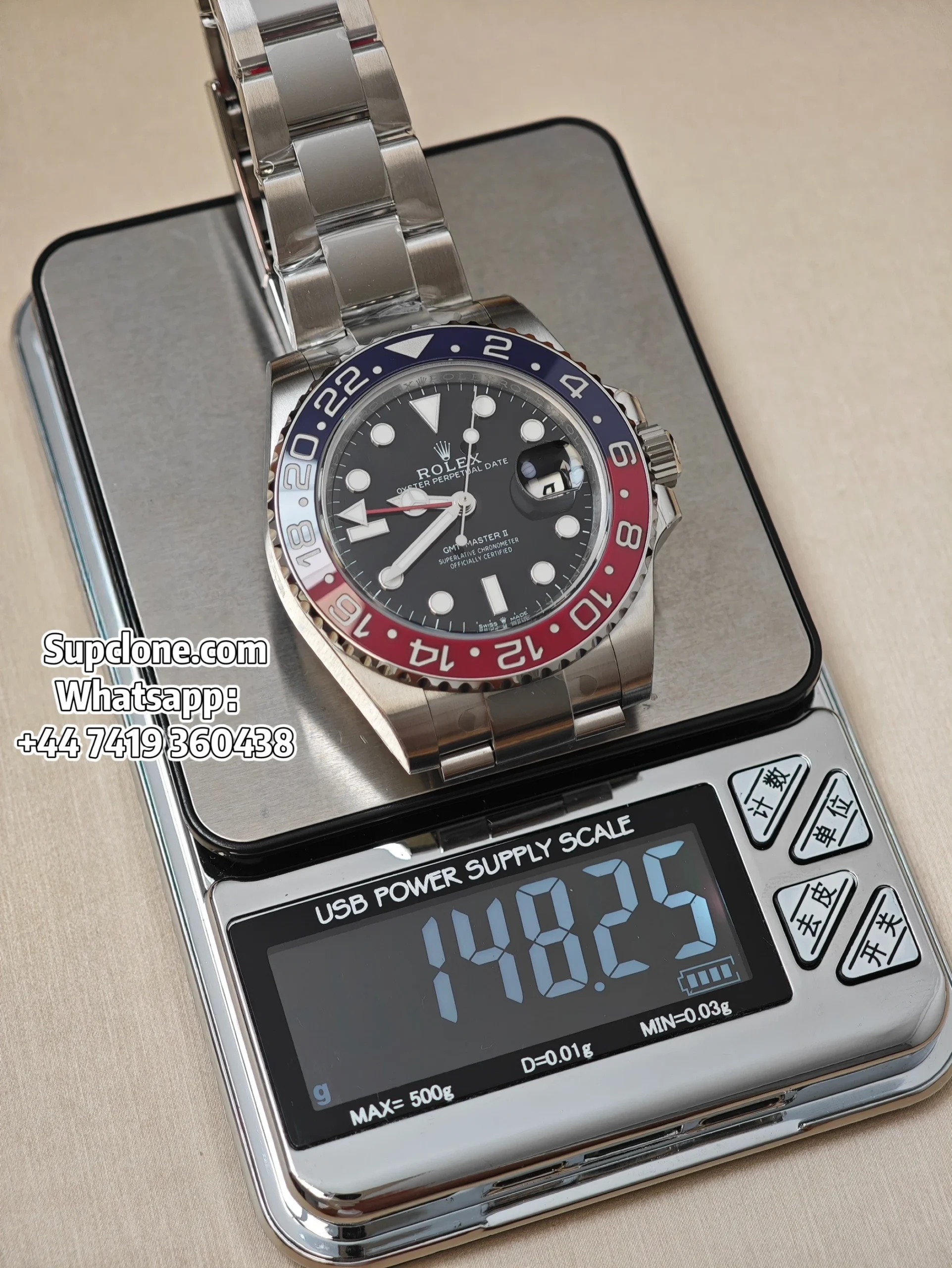 Rolex Super Clone Watches 11 Pepsi GMT-Master II 126710BLRO V3 Oyster Bracelet Edition (25) Rolex Super Clone Watches 1:1 Pepsi GMT-Master II 126710BLRO V3 Oyster Bracelet