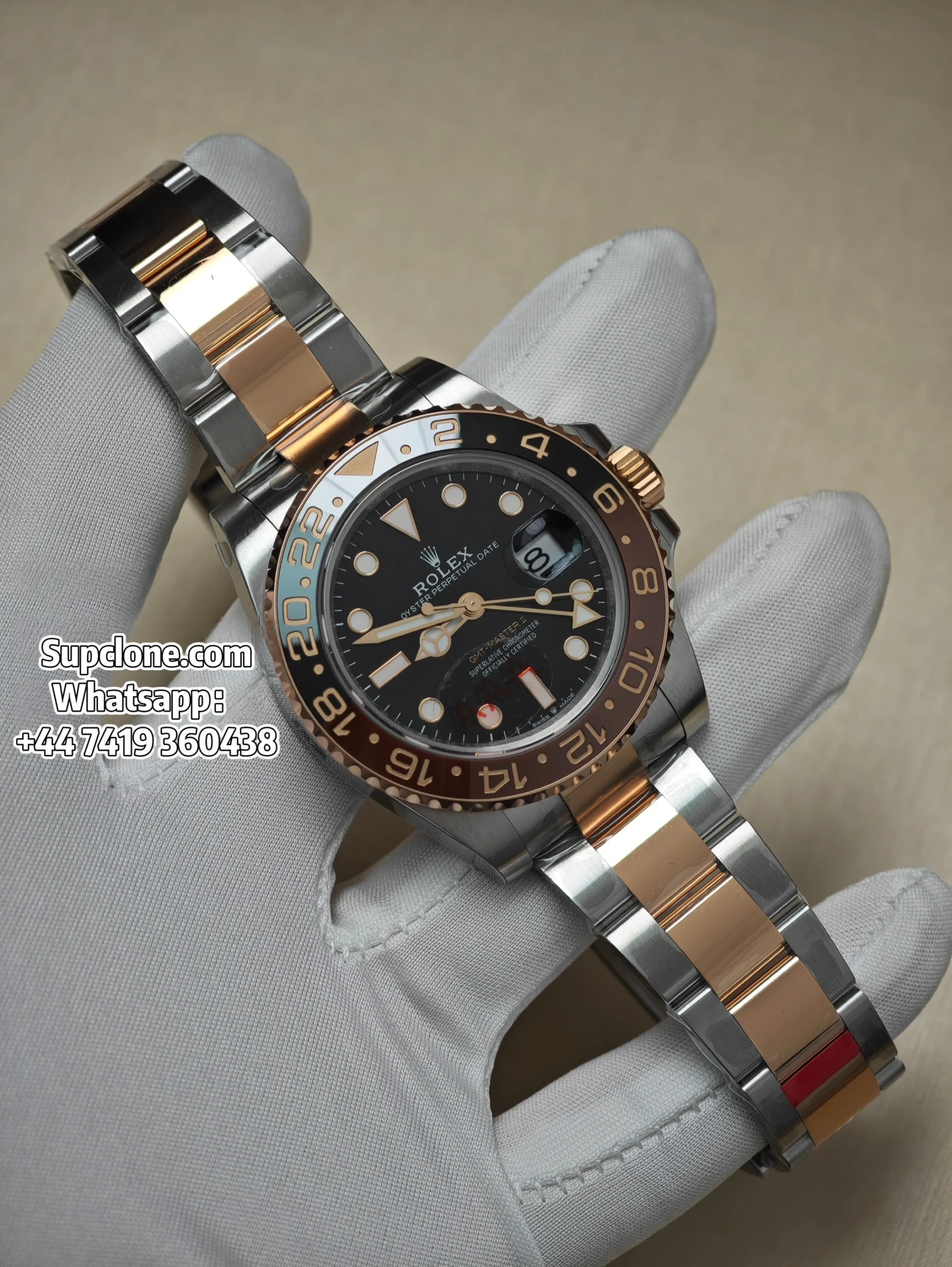 Rolex Super Clone Watches 11 Root Beer GMT-Master II 126711CHNR (1) Rolex Super Clone Watches 11 Root Beer GMT-Master II 126711CHNR