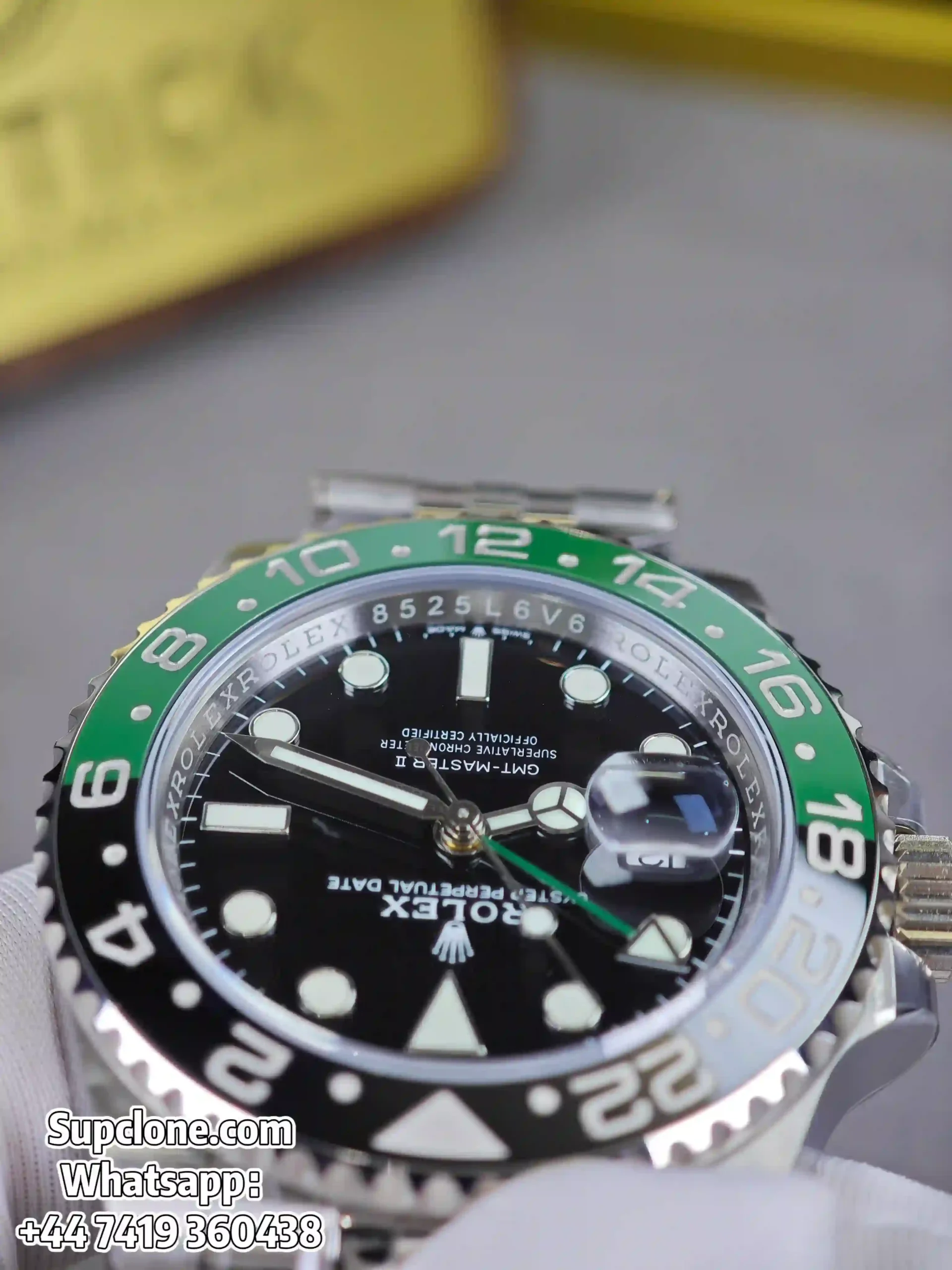 Rolex Super Clone Watches 1:1 Sprite GMT-Master II 126720VTNR 3285Movement Jubilee