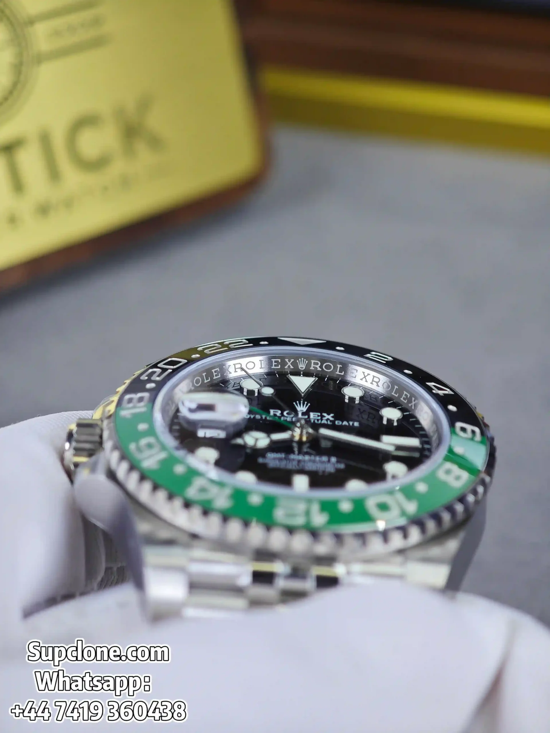 Rolex Super Clone Watches 1:1 Sprite GMT-Master II 126720VTNR 3285Movement Jubilee