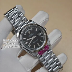 Rolex Super Clone Watches Day Date Black Diamond Dial 40mm m228236-0005 (1) Rolex Super Clone Watches Day Date Black Diamond Dial 40mm m228236-0004