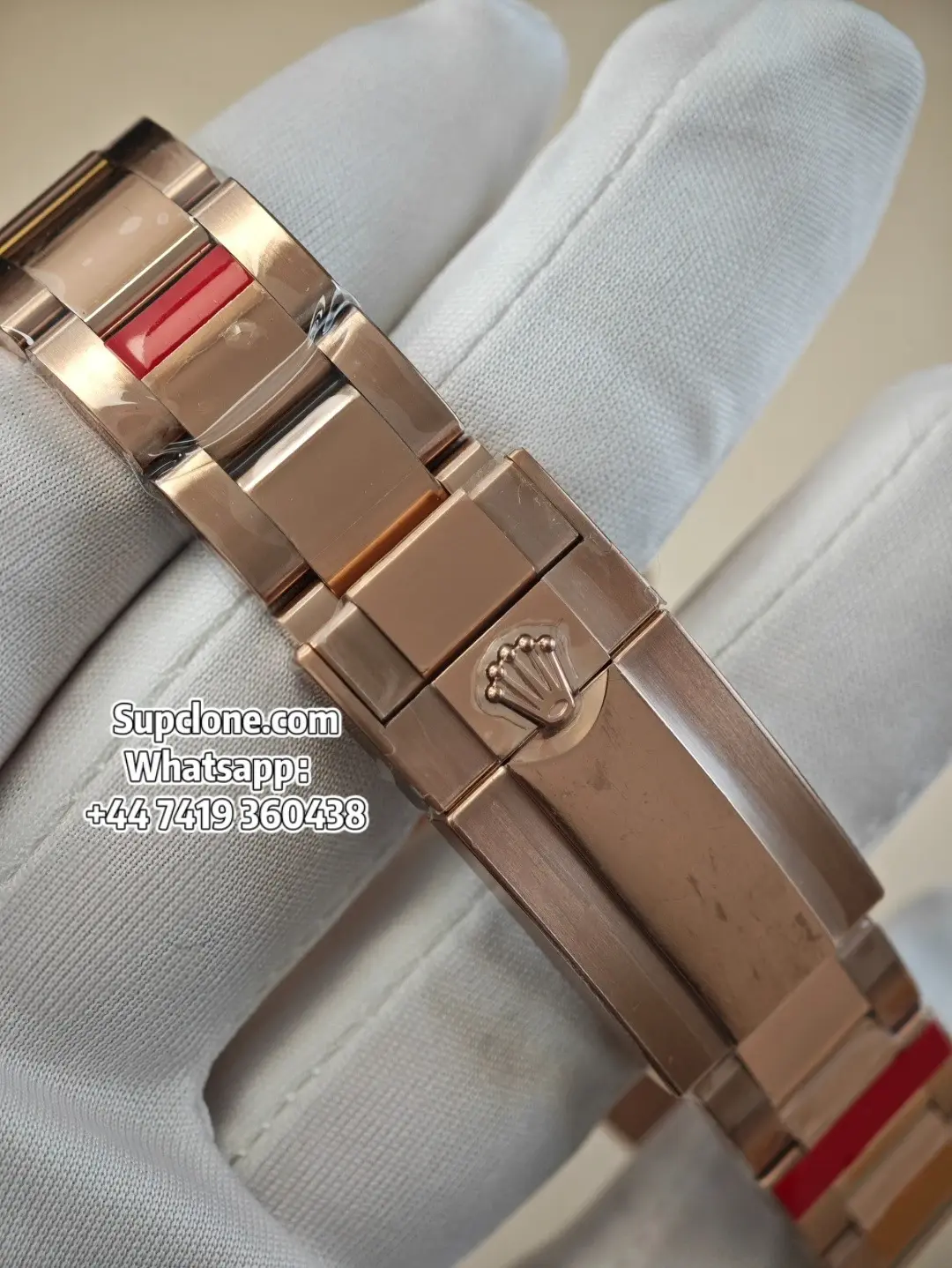 Rolex Super Clone Watches Daytona M126505-0003 Rose Gold Dial 4131 Movement (4) Rolex Super Clone Watches Daytona M126505-0003 Rose Gold Dial 4131 Movement