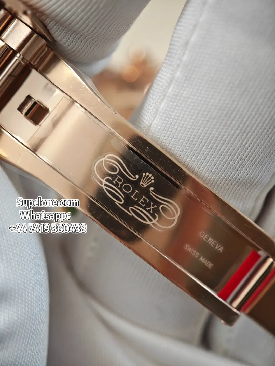 Rolex Super Clone Watches Daytona M126505-0003 Rose Gold Dial 4131 Movement (5) Rolex Super Clone Watches Daytona M126505-0003 Rose Gold Dial 4131 Movement
