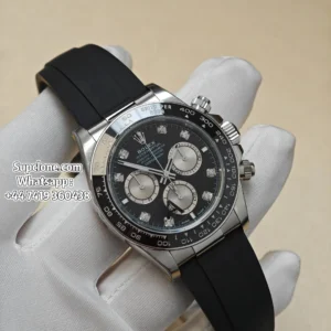 Rolex Super Clone Watches Daytona M126519LN-0004 White Gold Diamond 4131 Movement (1) Rolex Super Clone Watches Daytona M126519LN-0004 White Gold Diamond 4131 Movement