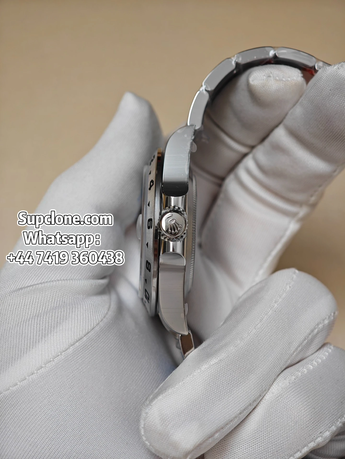Rolex Super Clone Watches Explore II Oystersteel m226570-0001 White Dial 3285 Movement