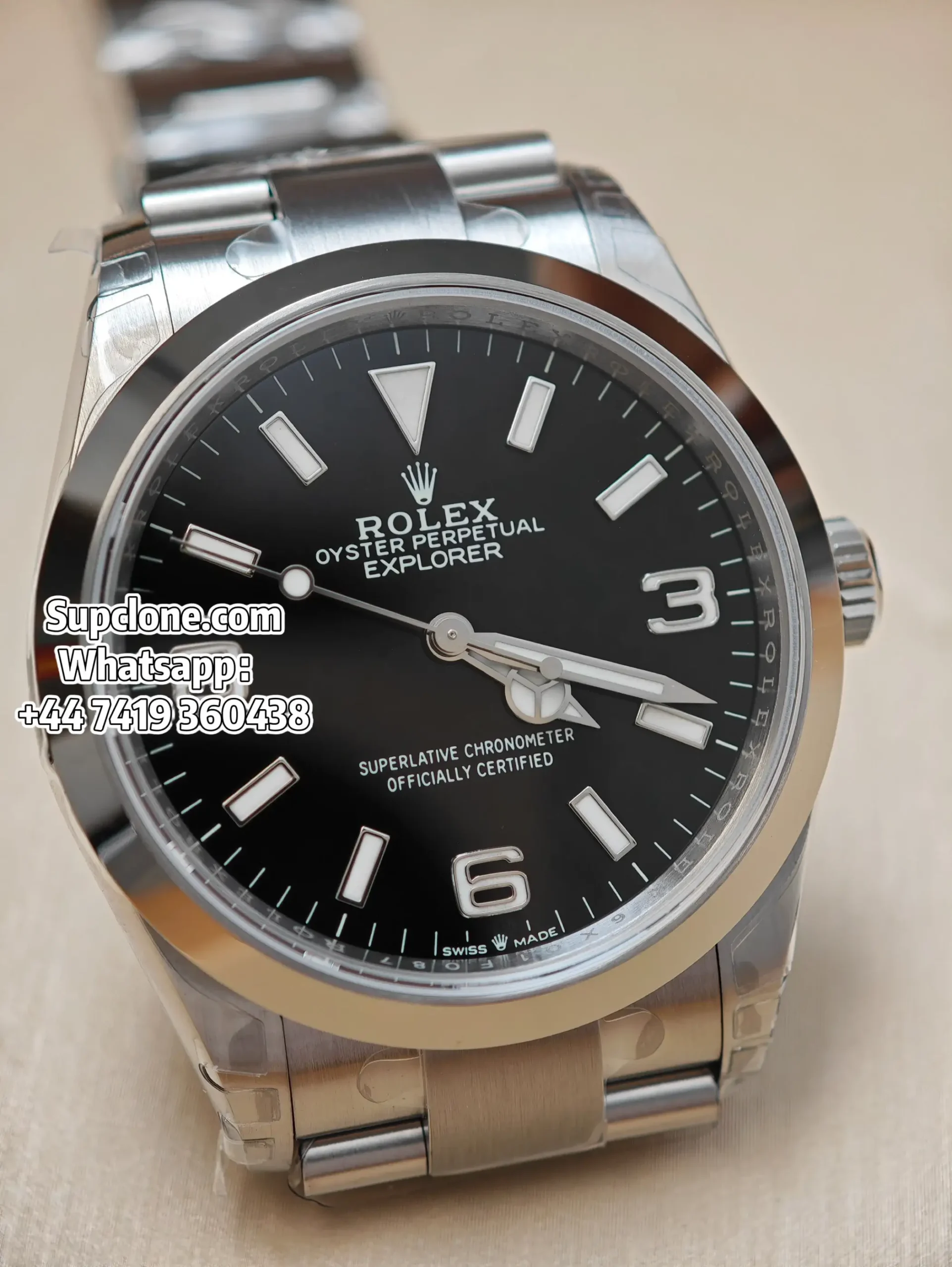 Rolex Super Clone Watches Oyster Perpetual Explore 36mm Black Dial m124270-0001 3230 Movement