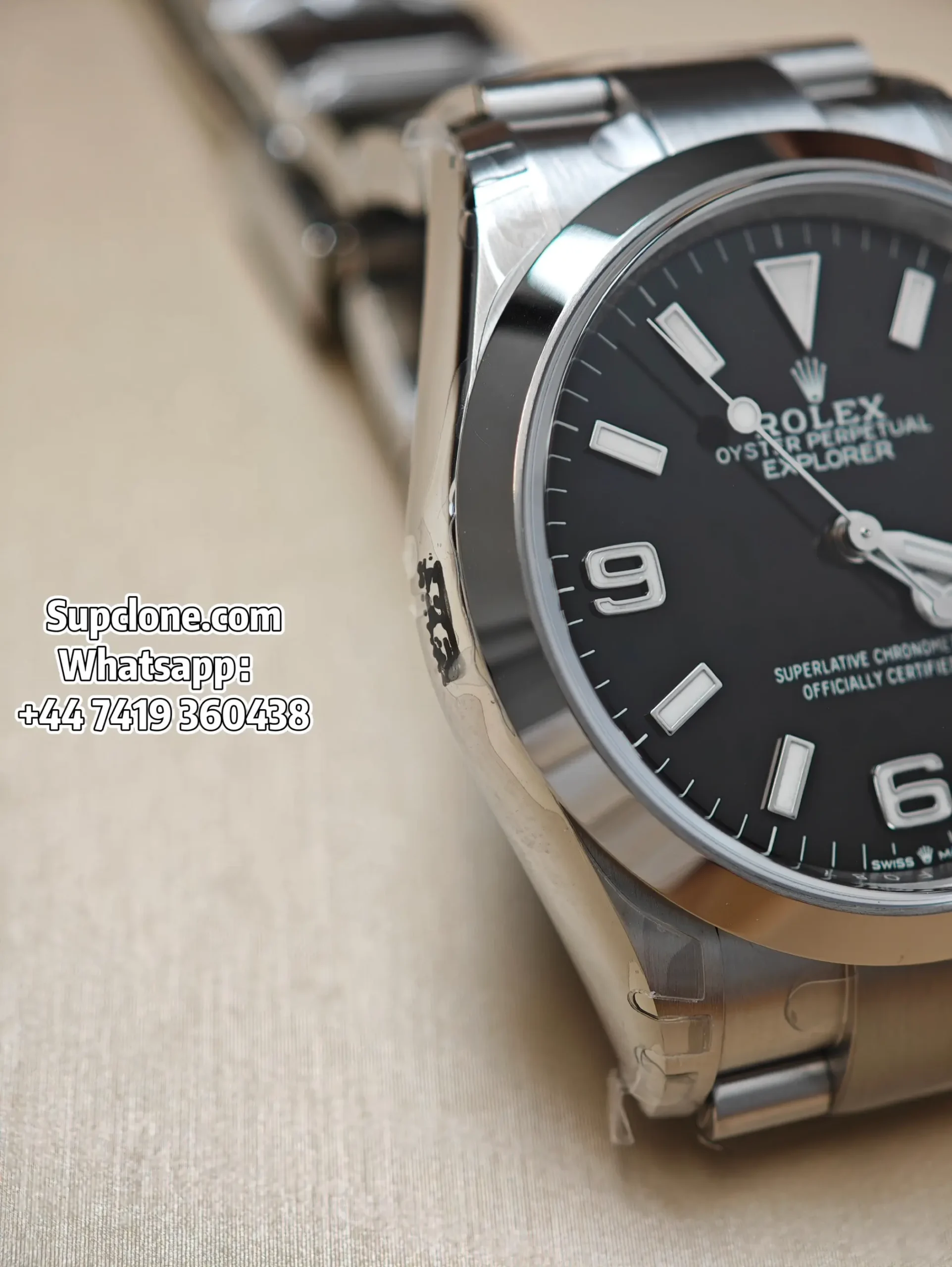 Rolex Super Clone Watches Oyster Perpetual Explore 36mm Black Dial m124270-0001 3230 Movement